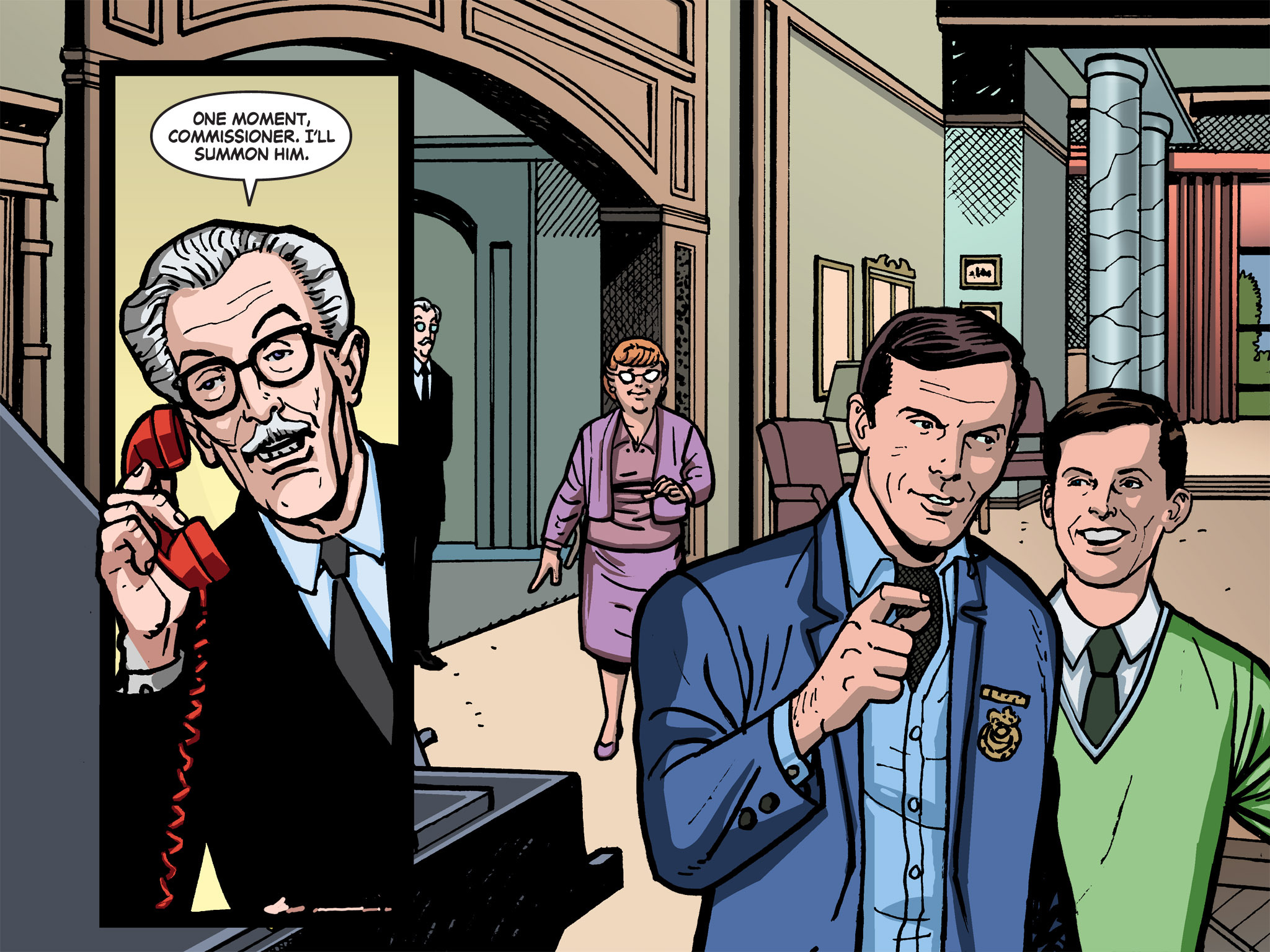 Read online Batman '66 Meets the Green Hornet [II] comic -  Issue #1 - 14