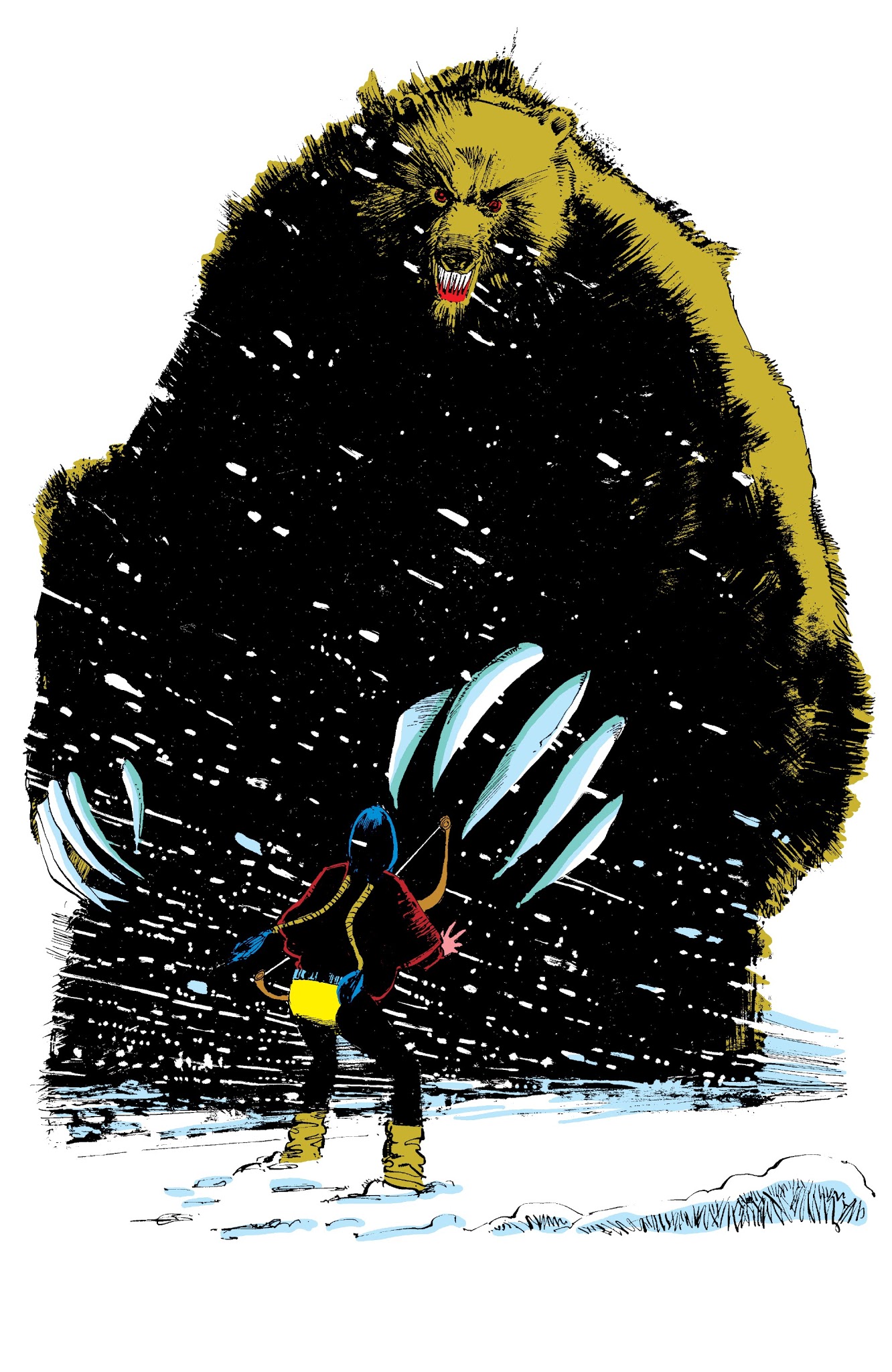 Read online The New Mutants: Demon Bear comic -  Issue # TPB - 29