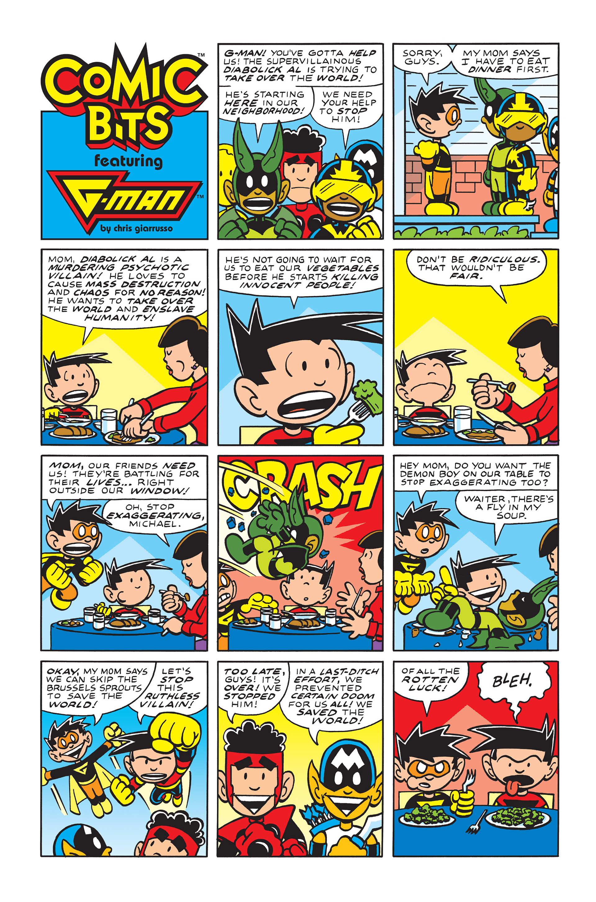 Read online G-Man: Learning to Fly comic -  Issue # TPB - 74