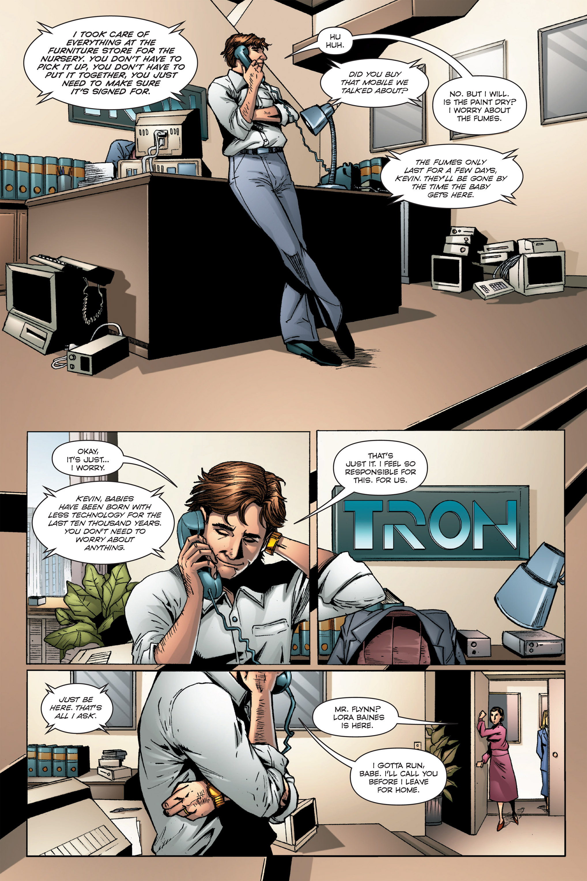 Read online TRON: Betrayal comic -  Issue # TPB - 37