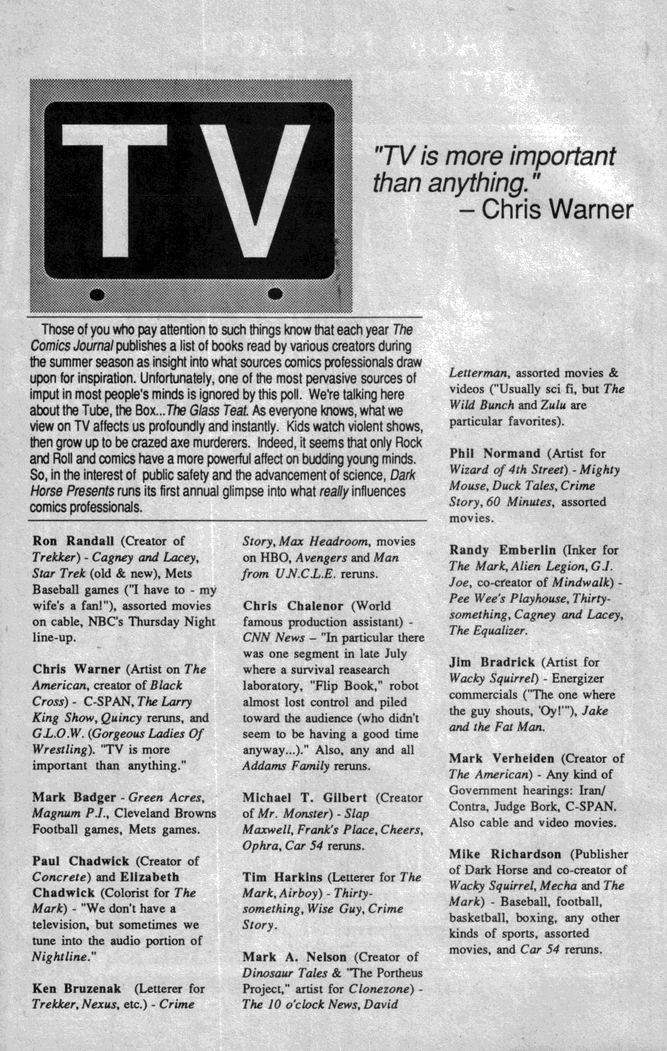 Read online Dark Horse Presents (1986) comic -  Issue #12 - 17