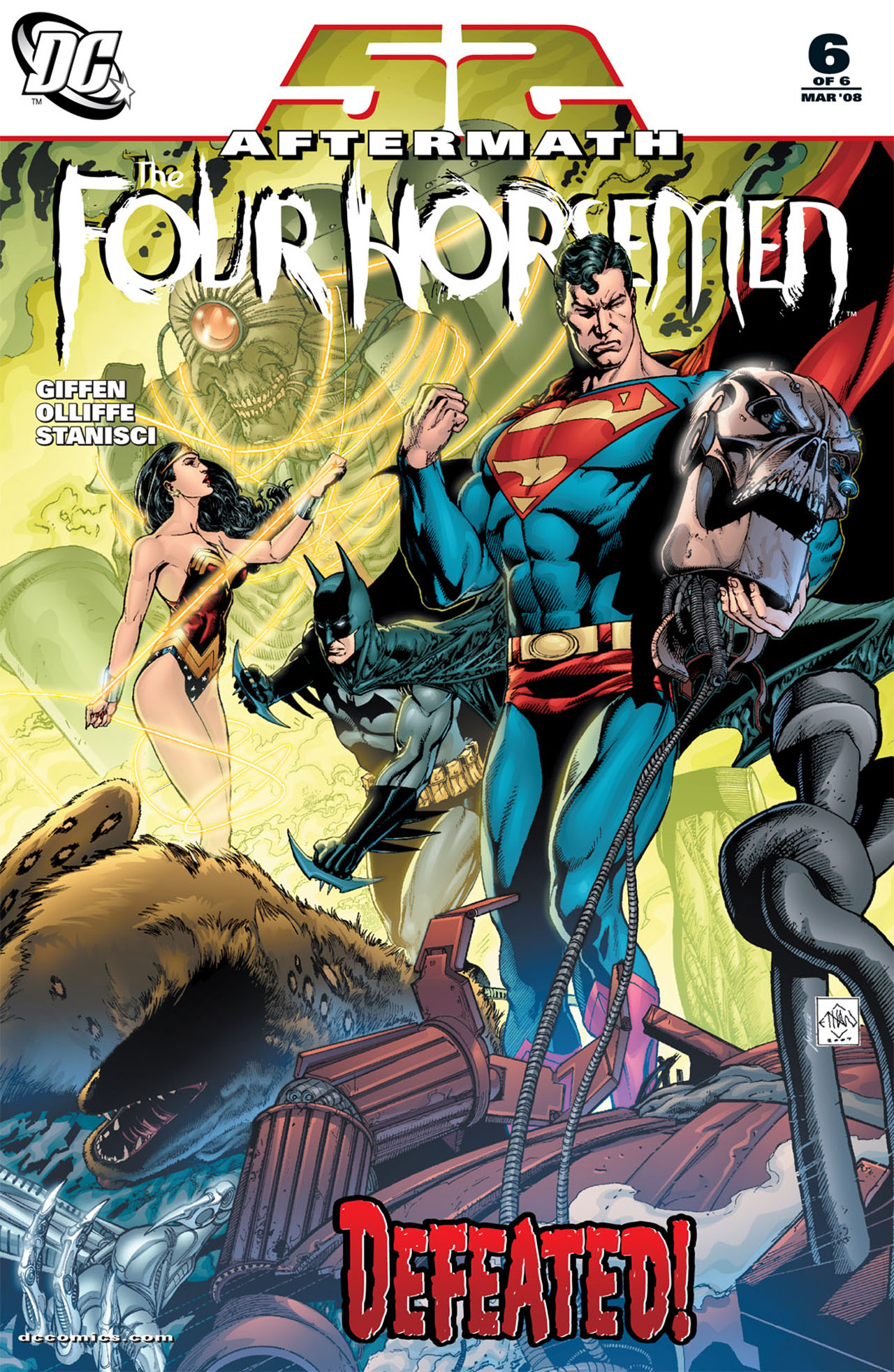 Read online 52 Aftermath: The Four Horsemen comic -  Issue #6 - 1