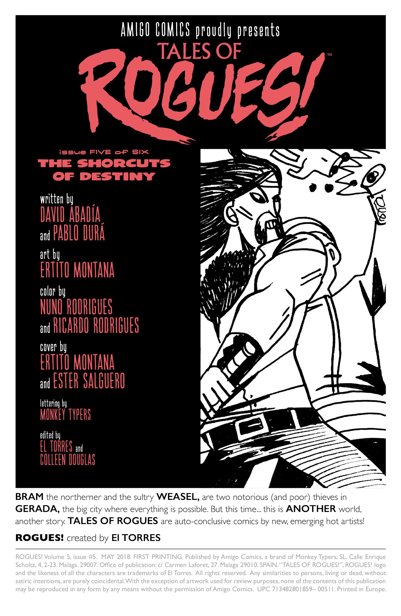 Read online Tales of Rogues! comic -  Issue #5 - 2