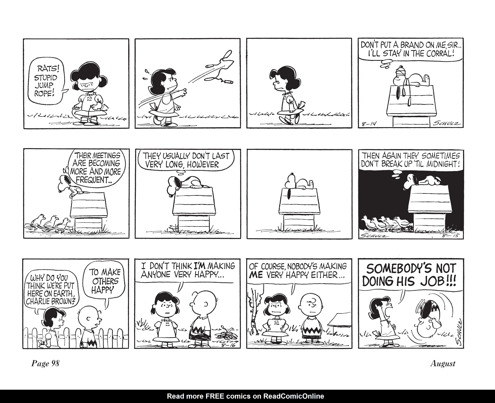 Read online The Complete Peanuts comic -  Issue # TPB 6 - 113