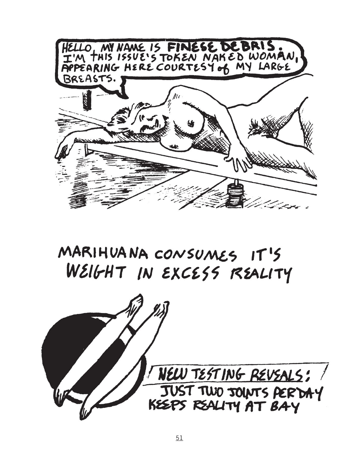 Read online NEWAVE! The Underground Mini Comix of the 1980's comic -  Issue # TPB (Part 1) - 47