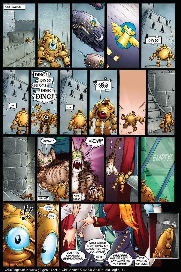 Read online Girl Genius (2002) comic -  Issue #6 - 85
