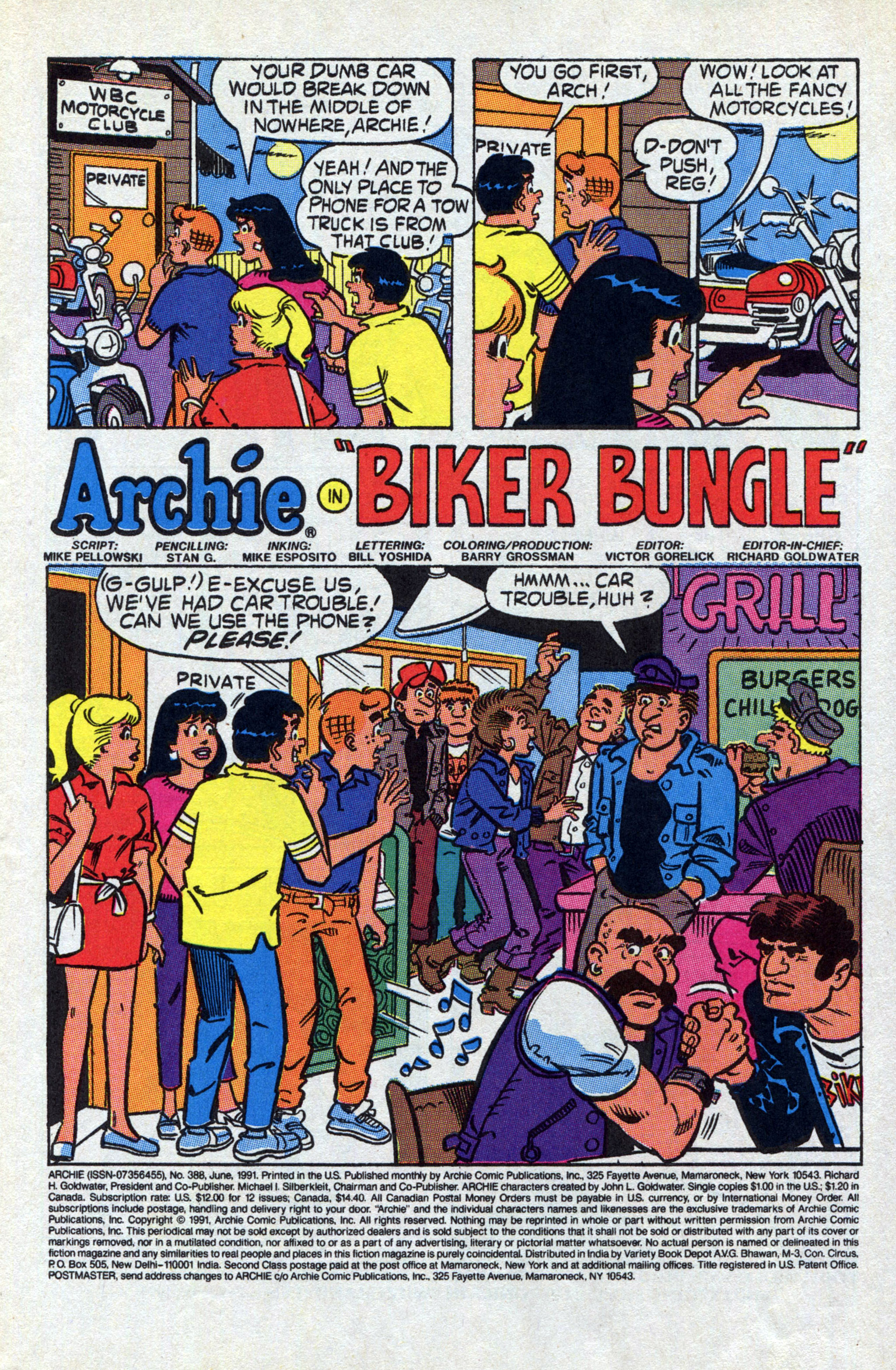 Read online Archie (1960) comic -  Issue #388 - 3