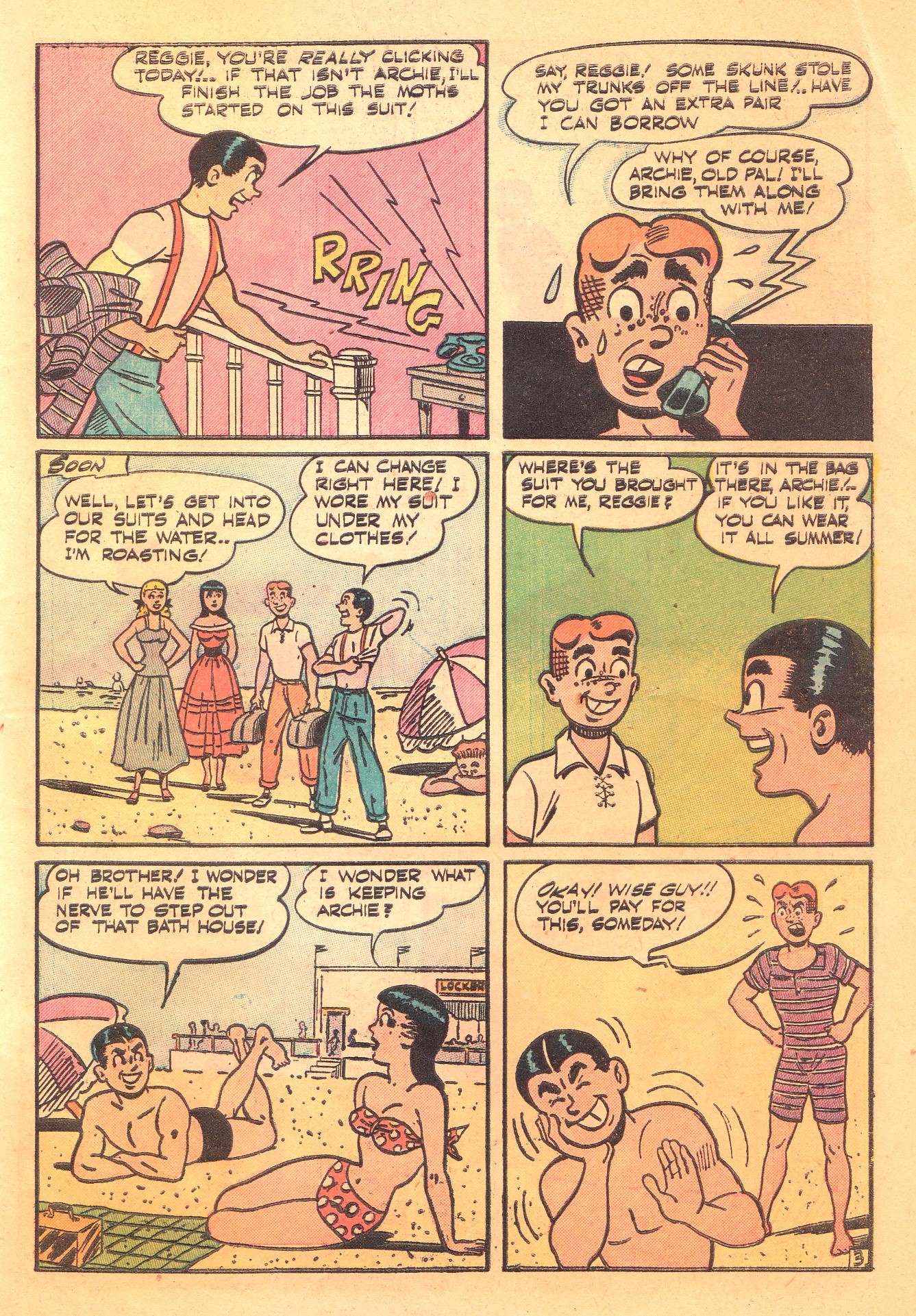 Read online Archie's Rival Reggie comic -  Issue #4 - 27