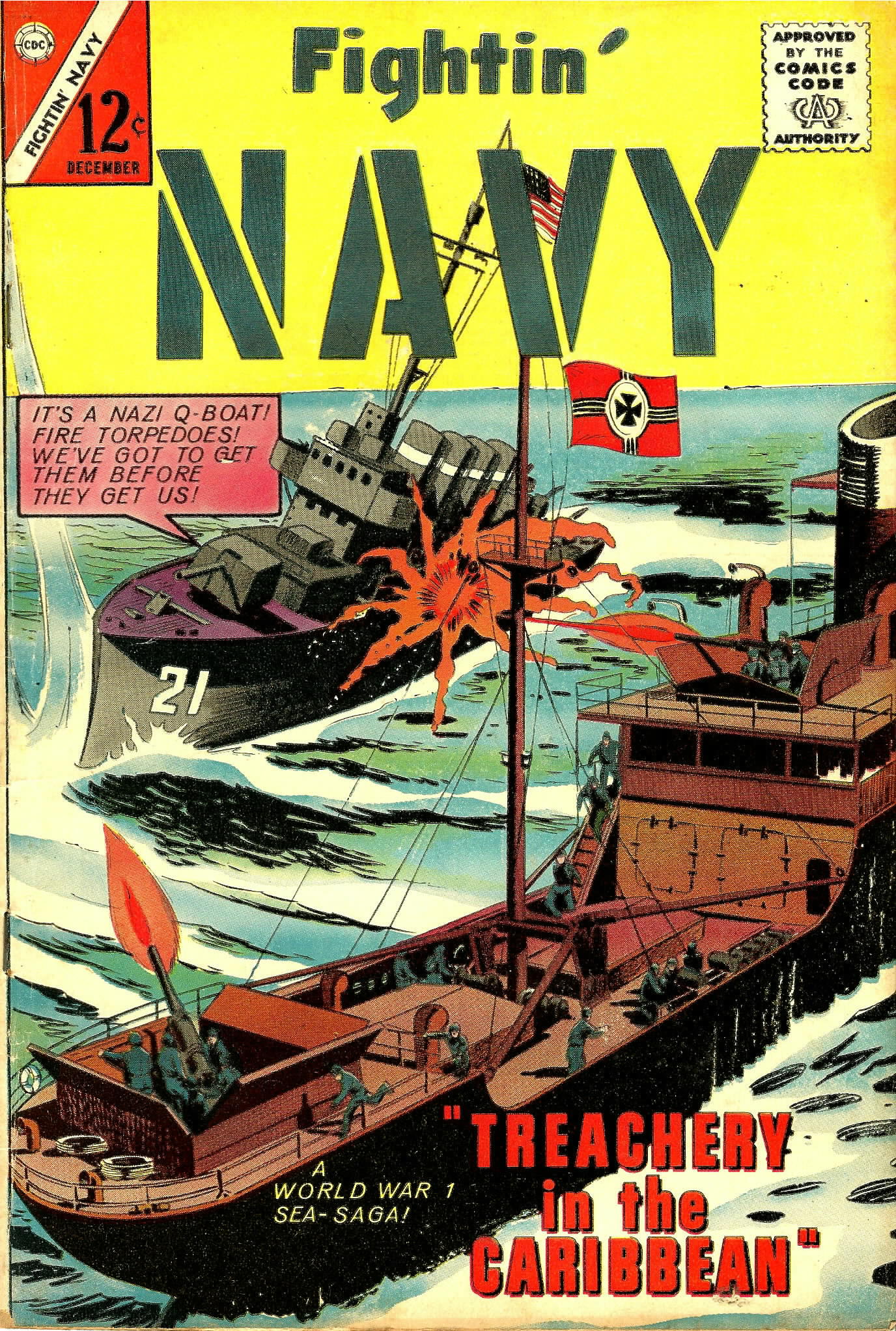 Read online Fightin' Navy comic -  Issue #118 - 1