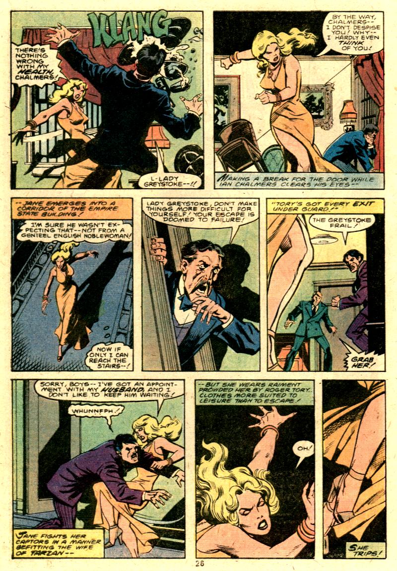 Read online Tarzan (1977) comic -  Issue #26 - 15