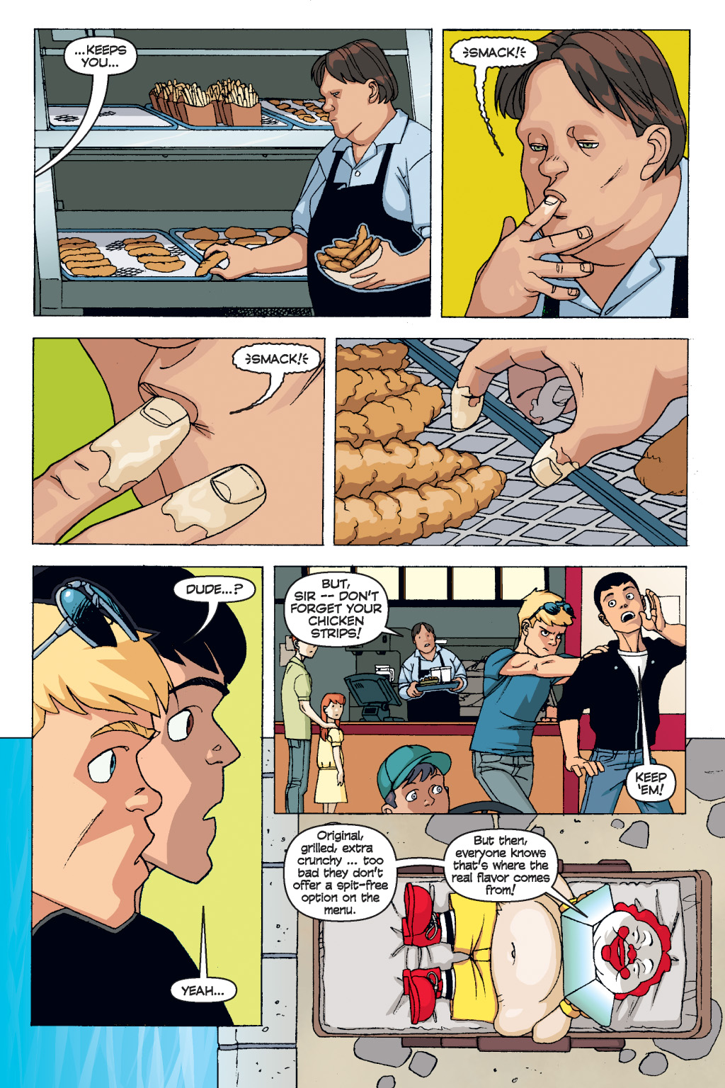 Read online Supersized: Strange Tales from a Fast-Food Culture comic -  Issue # TPB - 33