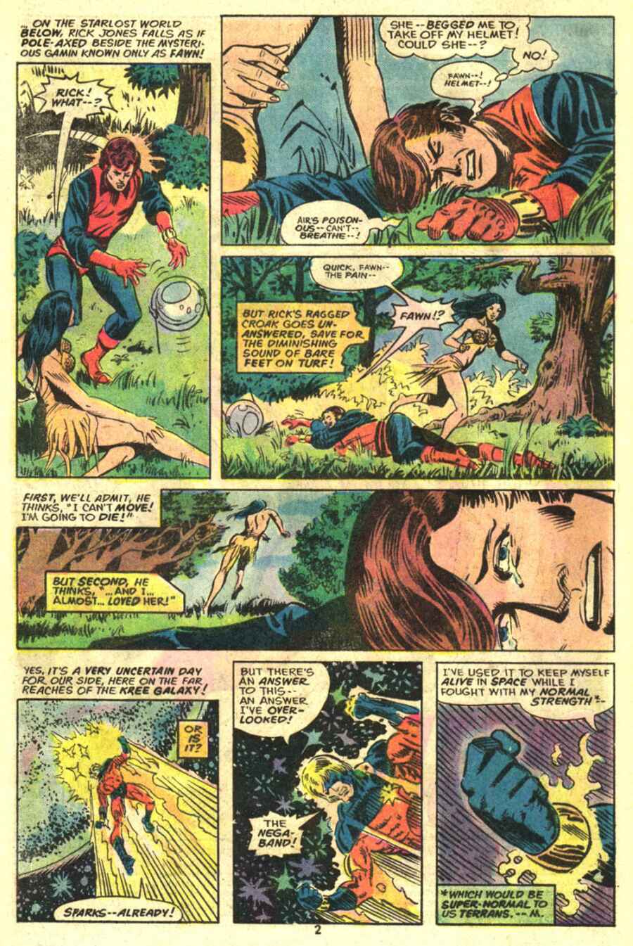 Read online Captain Marvel (1968) comic -  Issue #44 - 3