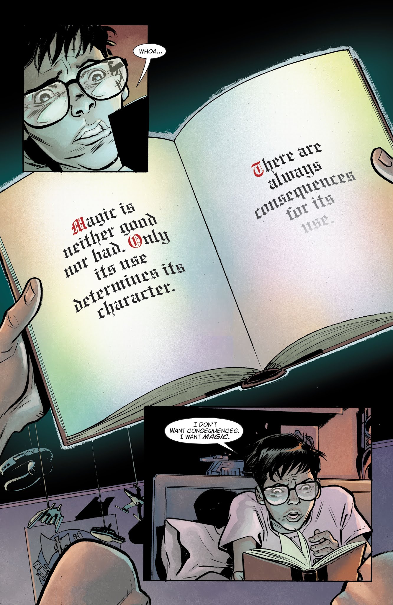 Read online Books of Magic (2018) comic -  Issue #1 - 21