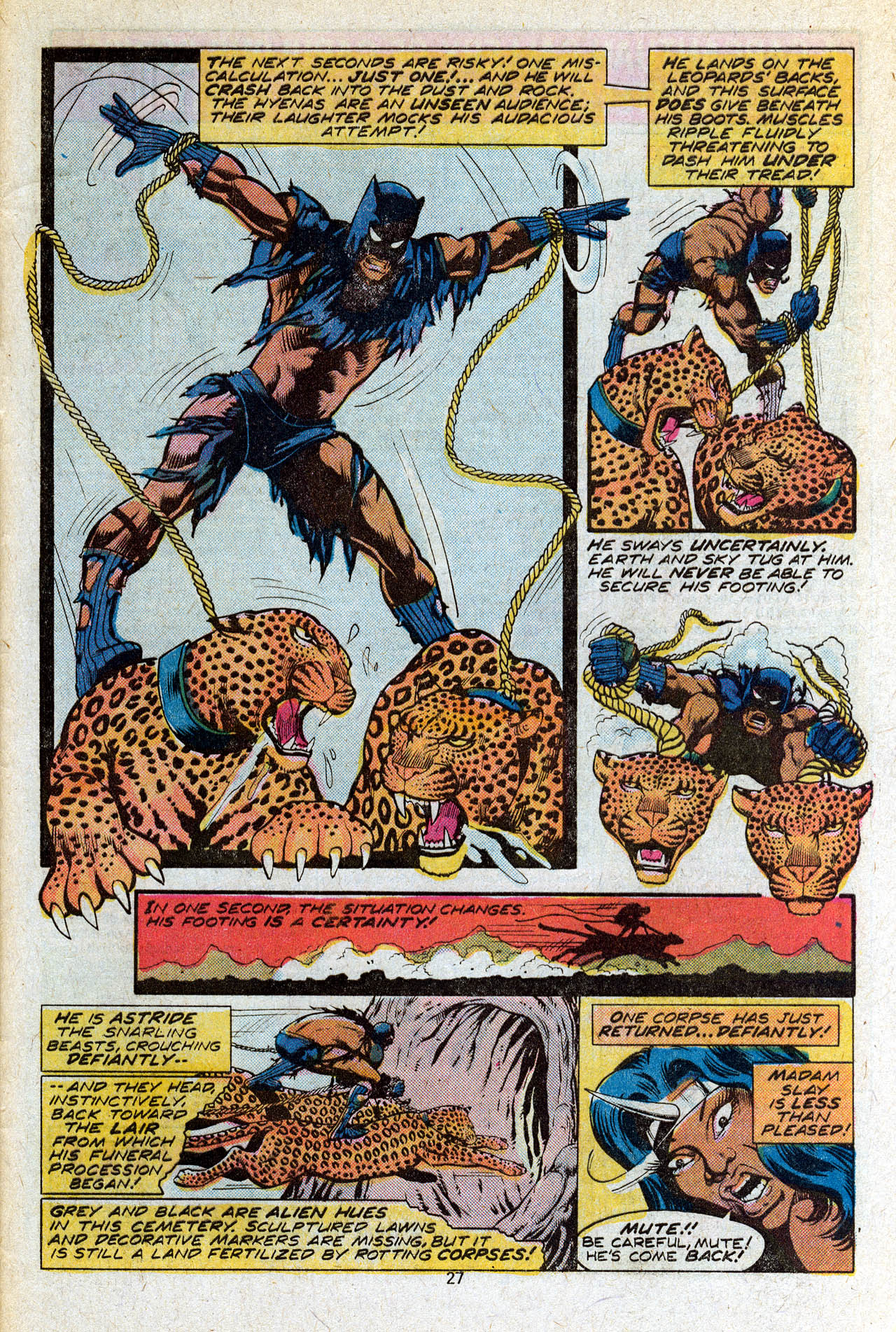 Read online Jungle Action (1972) comic -  Issue #18 - 28