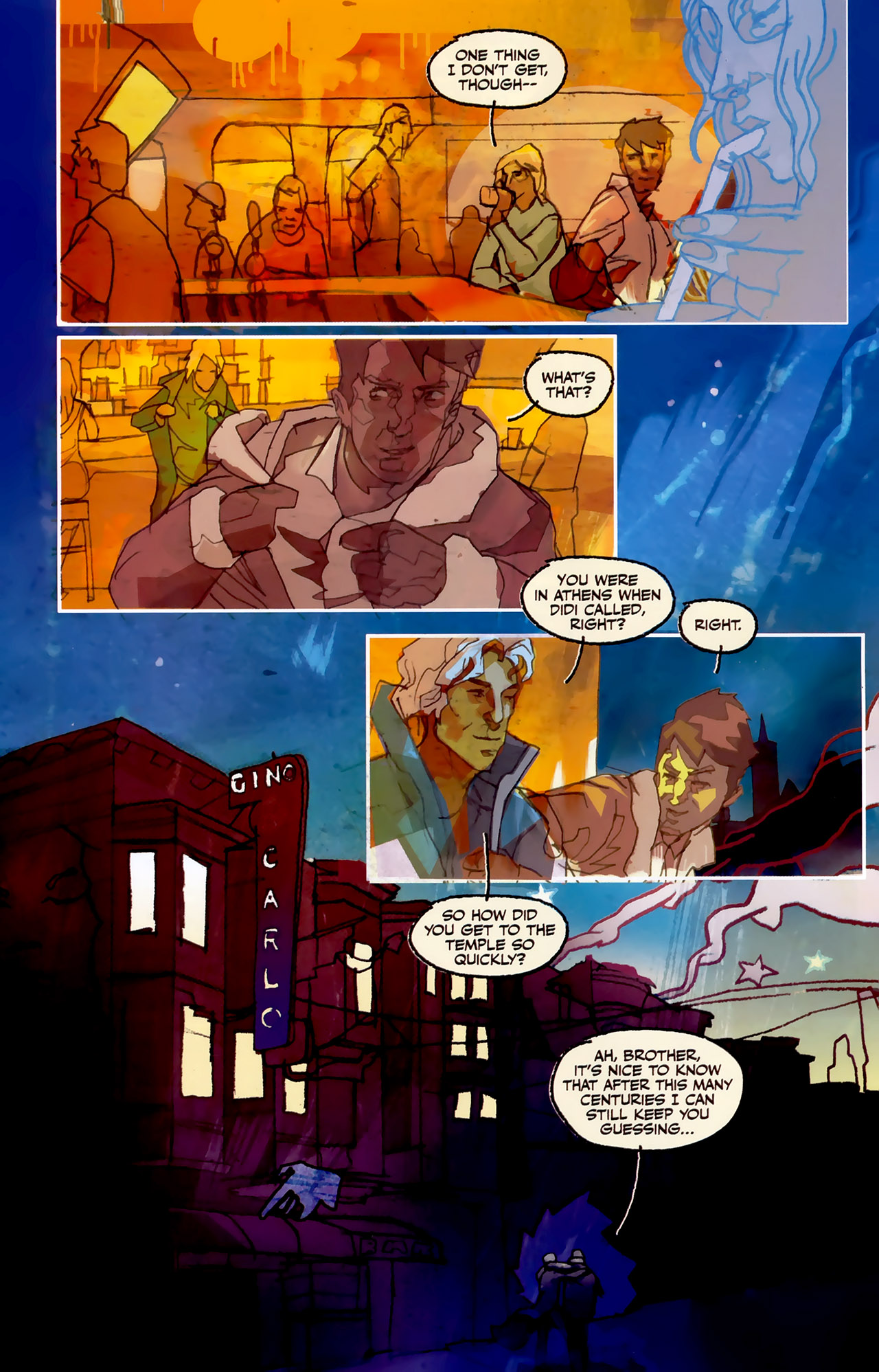 Read online Olympus (2009) comic -  Issue #4 - 26