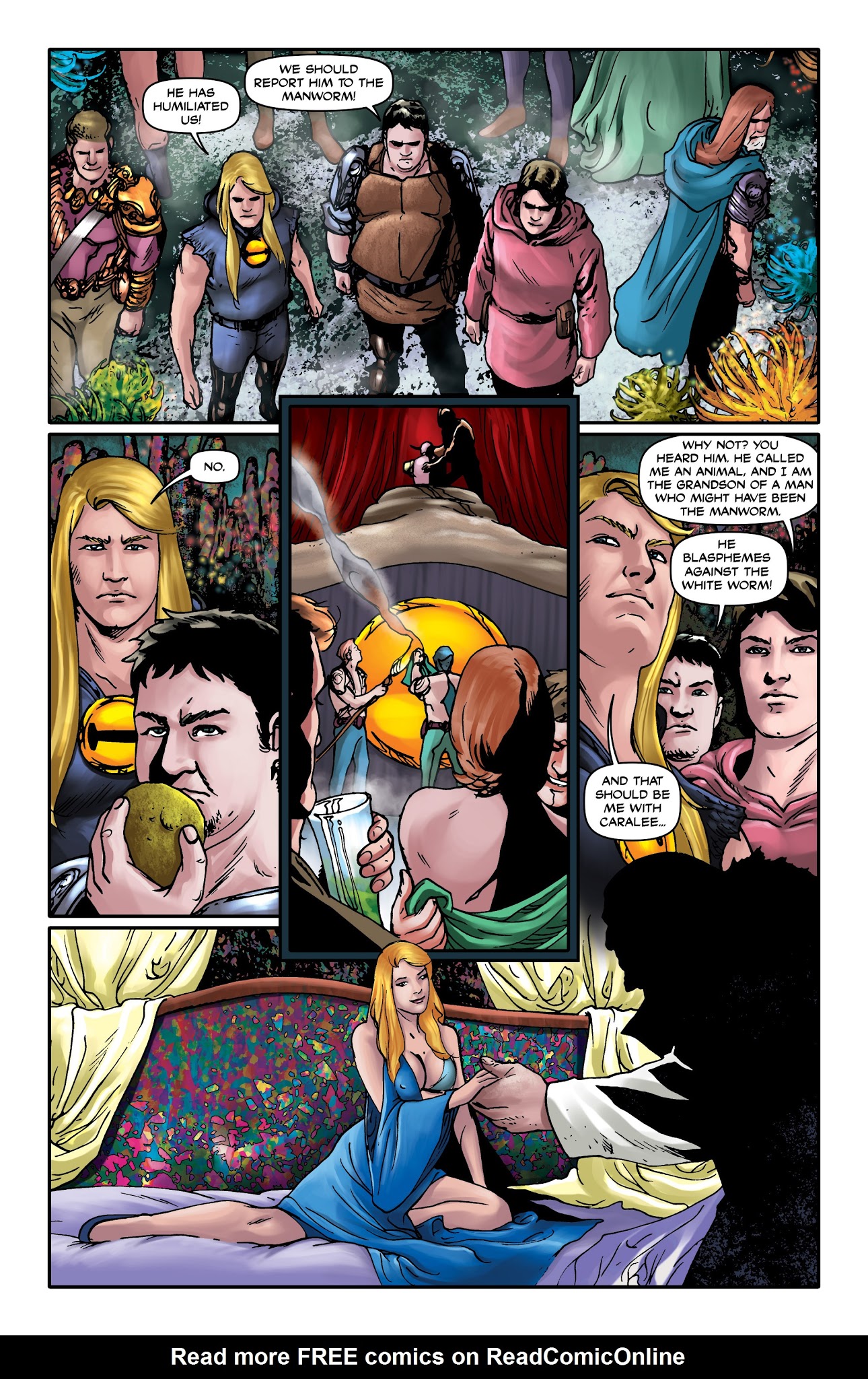Read online In the House of the Worm comic -  Issue #1 - 21