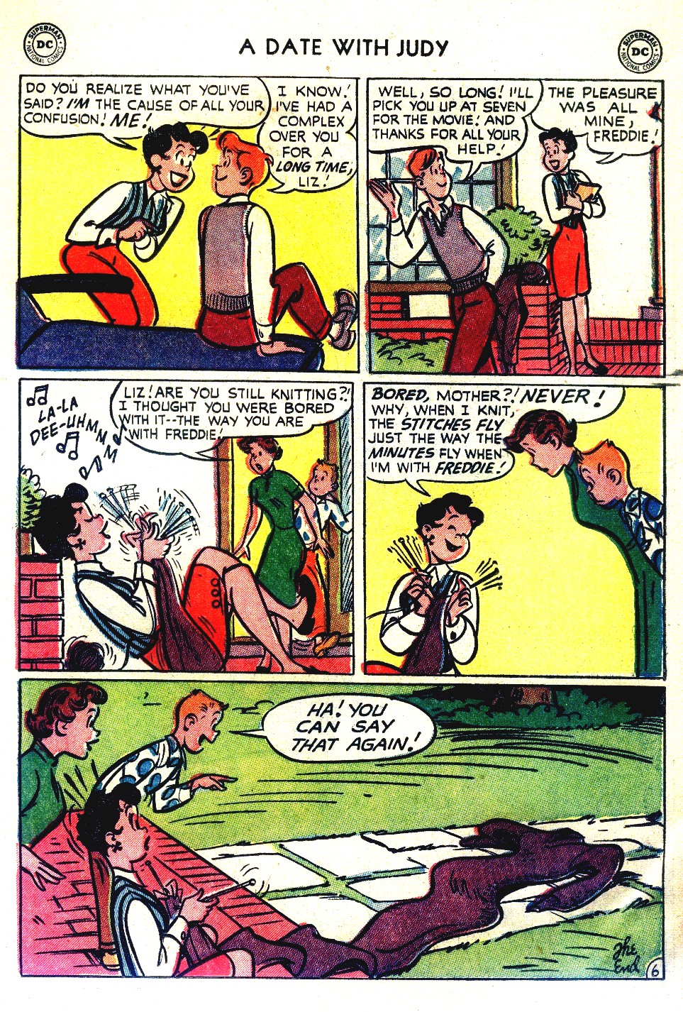 Read online A Date with Judy comic -  Issue #45 - 23
