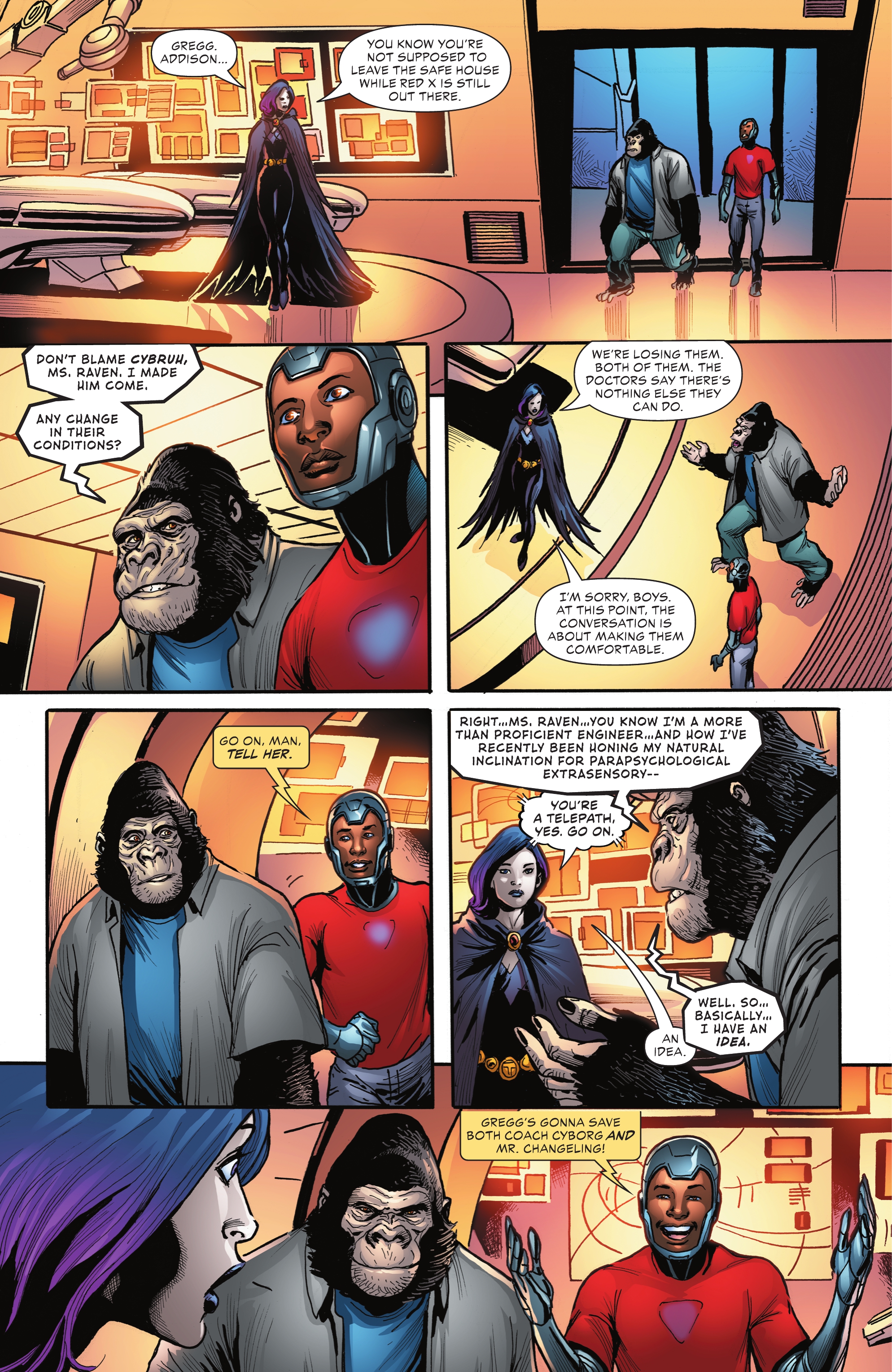 Read online Teen Titans Academy comic -  Issue #13 - 7
