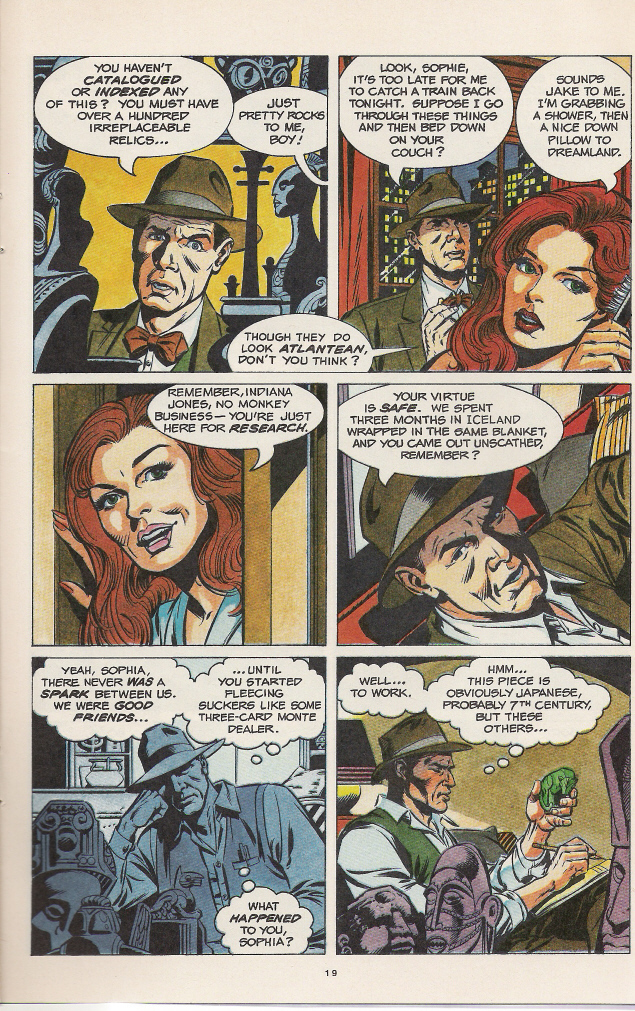 Read online Indiana Jones and the Fate of Atlantis comic -  Issue #1 - 21