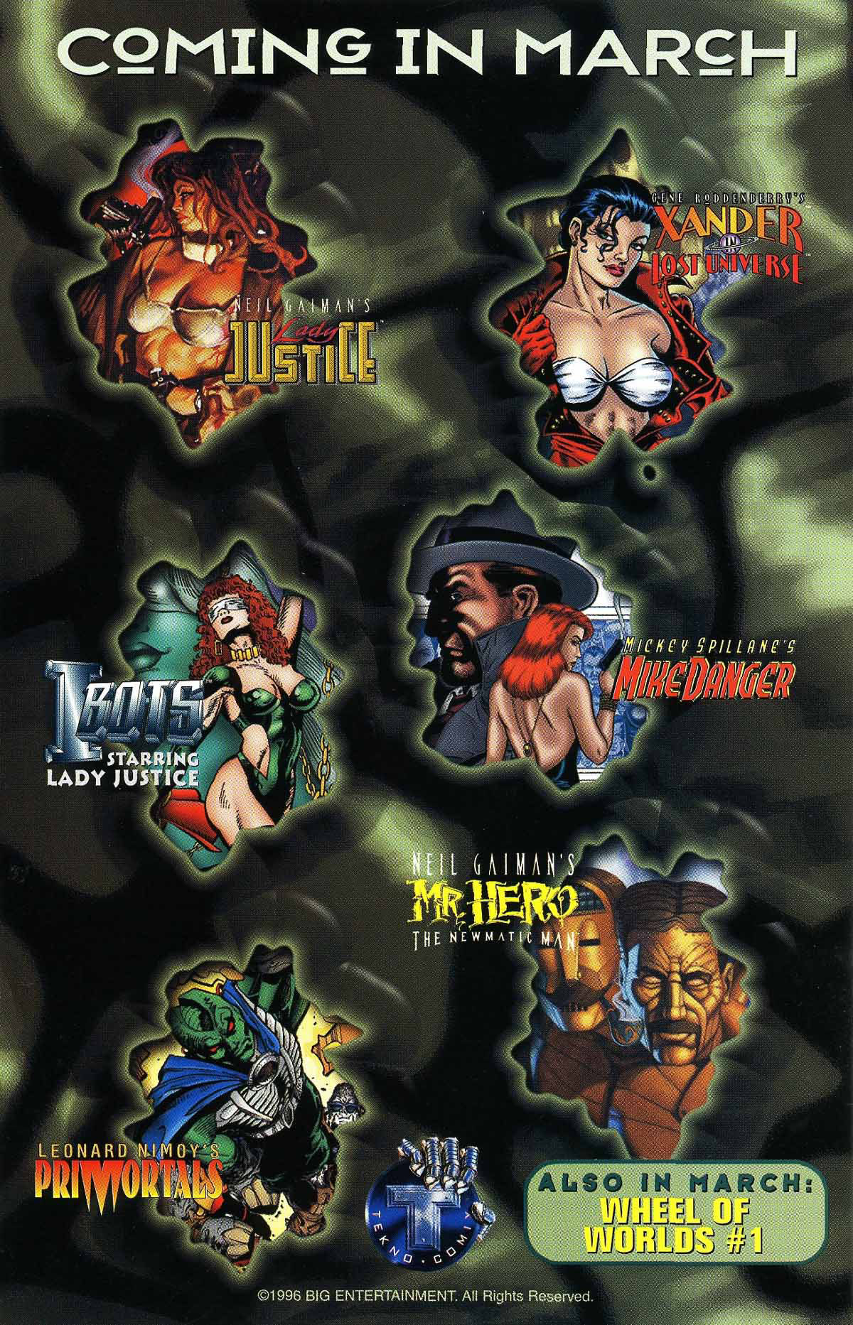 Read online Leonard Nimoy's Primortals (1995) comic -  Issue #14 - 33