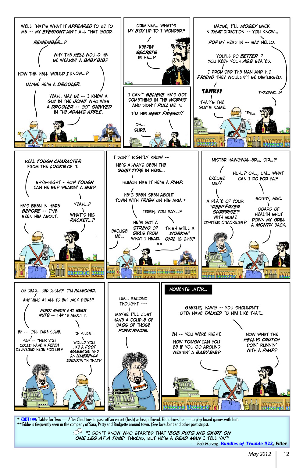 Read online Knights of the Dinner Table comic -  Issue #187 - 14