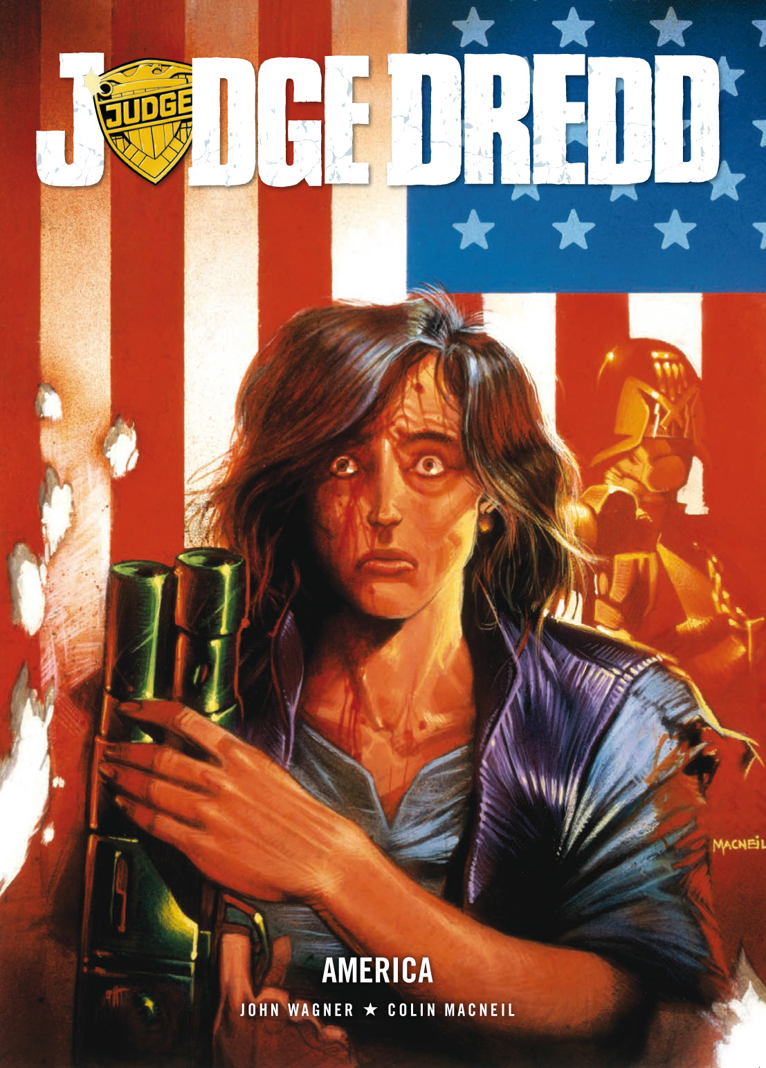 Read online Judge Dredd: America comic -  Issue # TPB - 1