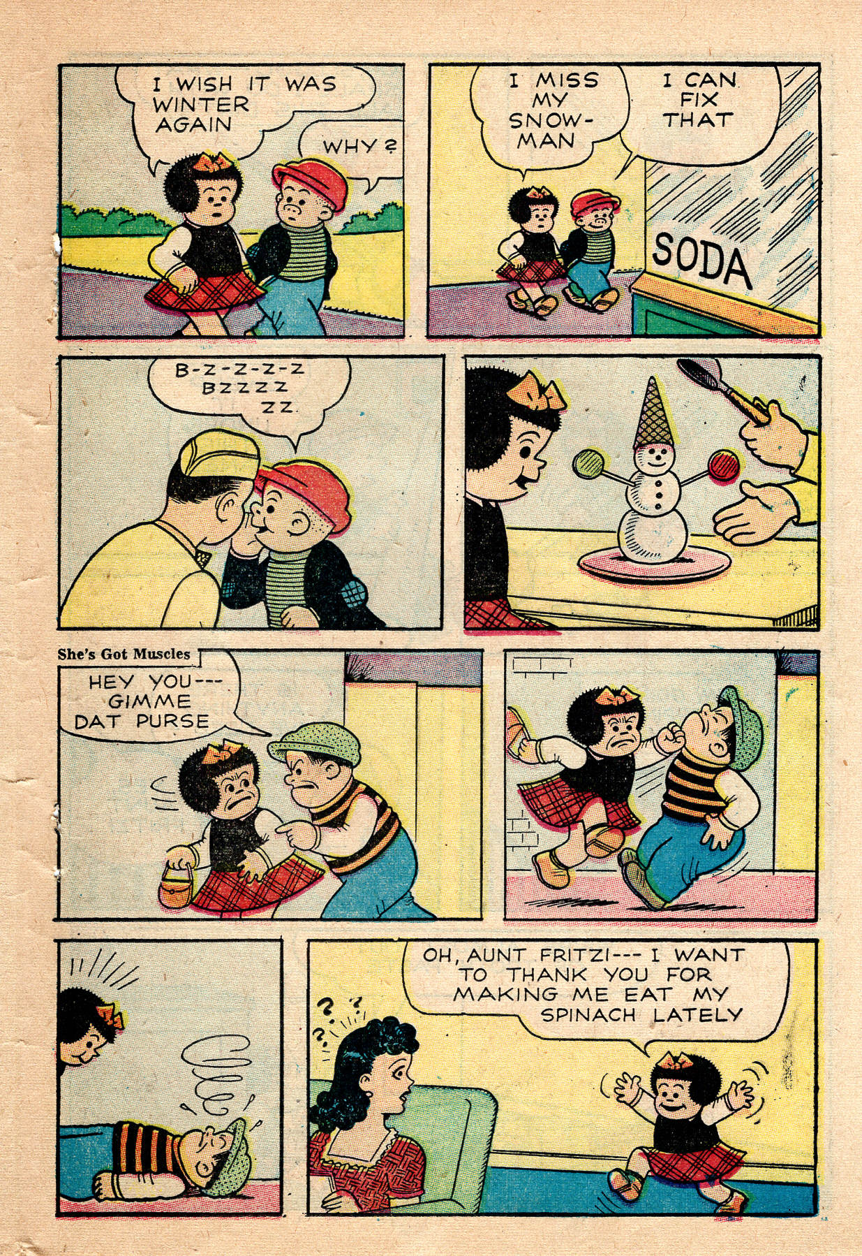 Read online Fritzi Ritz (1953) comic -  Issue #47 - 25