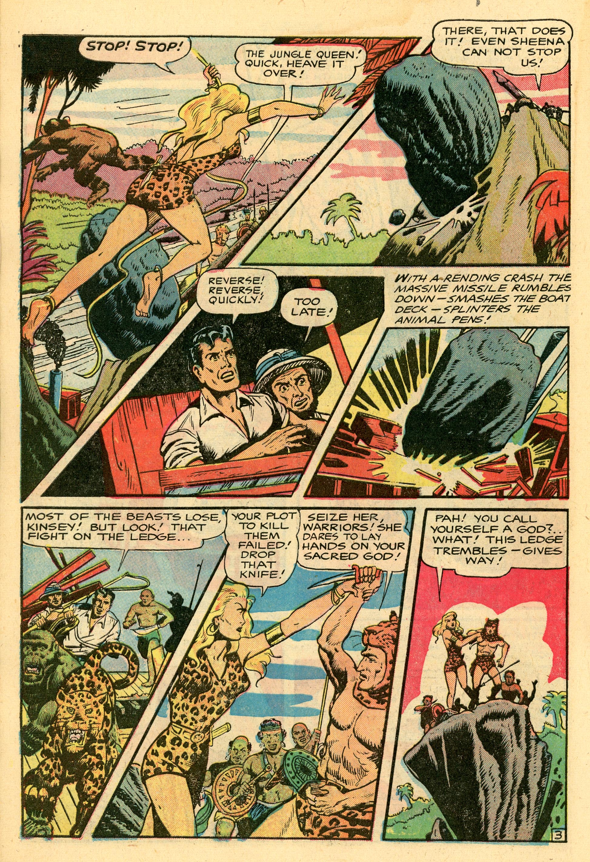 Read online Sheena, Queen of the Jungle (1942) comic -  Issue #15 - 6