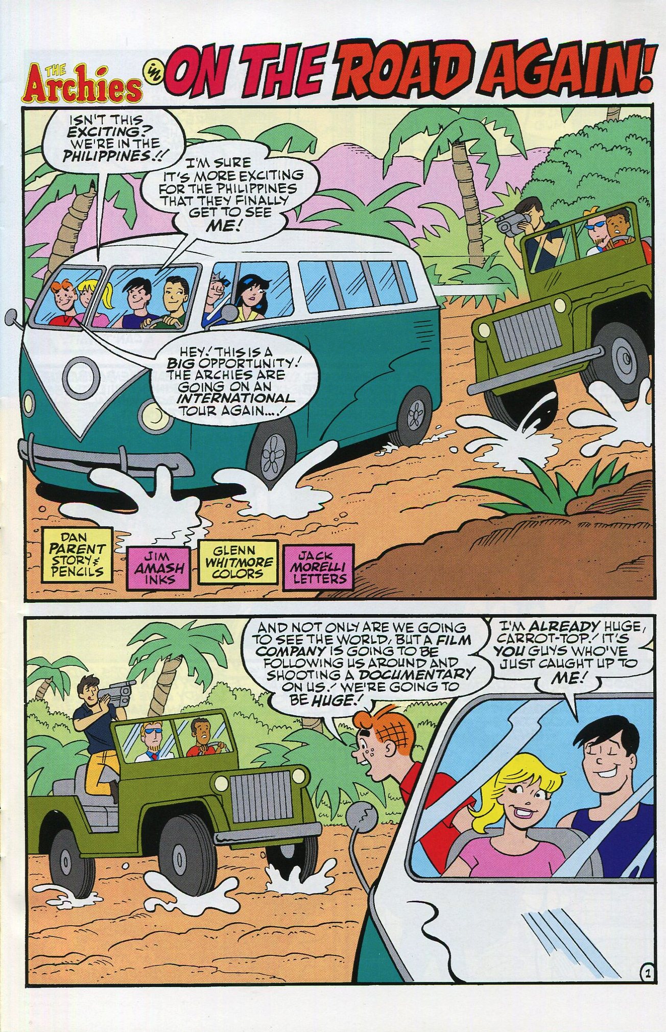 Read online Archie & Friends Travel comic -  Issue # Full - 3
