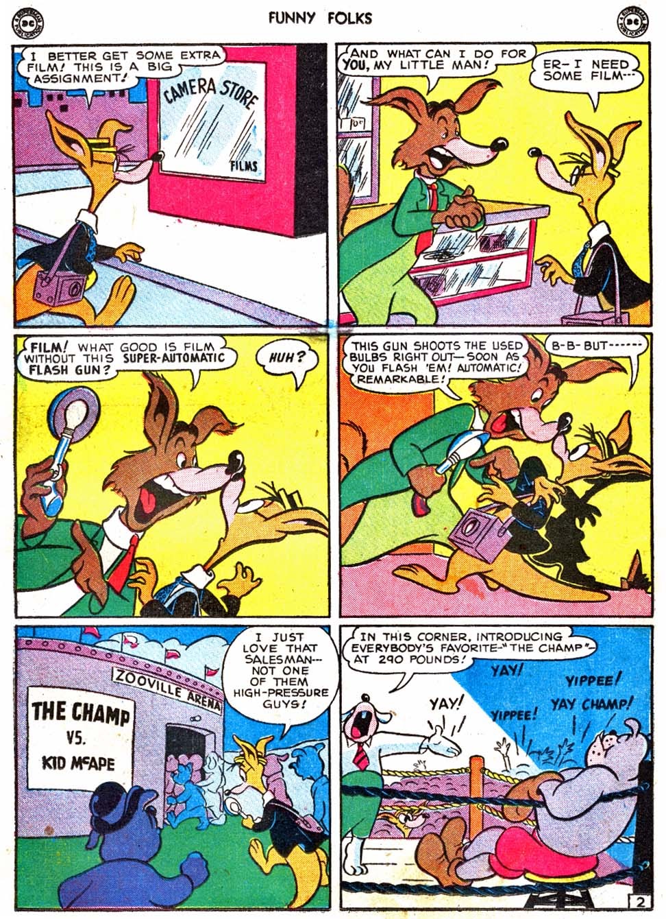 Read online Funny Folks comic -  Issue #3 - 38