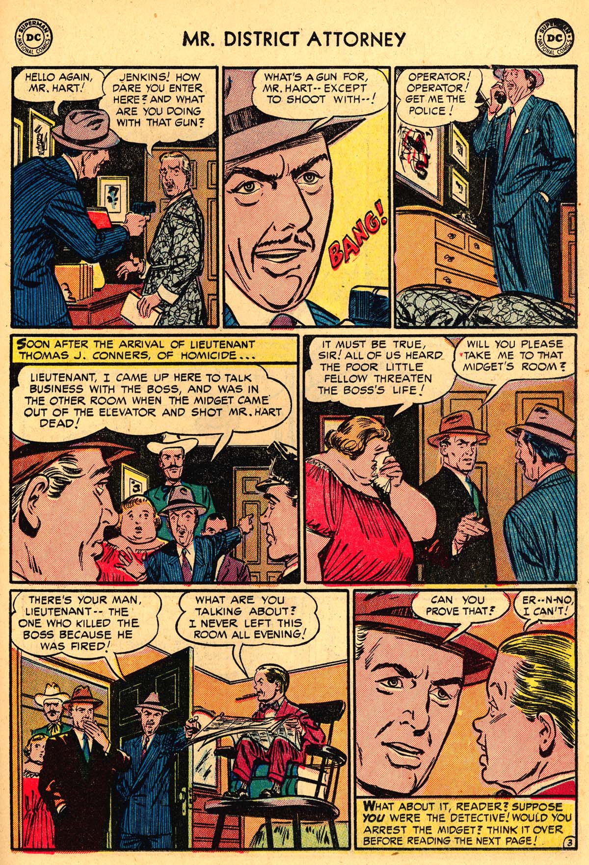 Read online Mr. District Attorney comic -  Issue #43 - 23