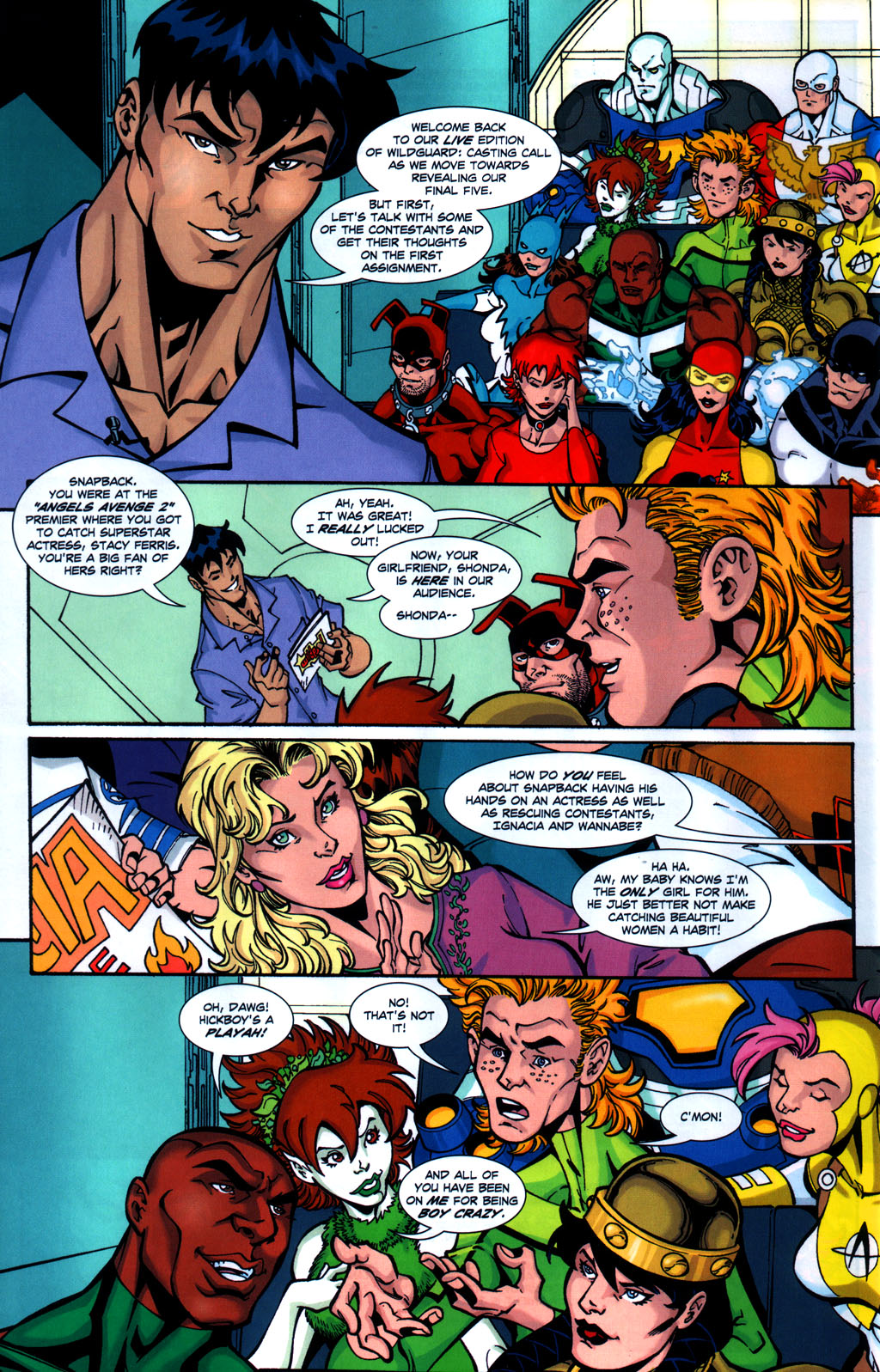 Read online Wildguard: Casting Call comic -  Issue #5 - 21