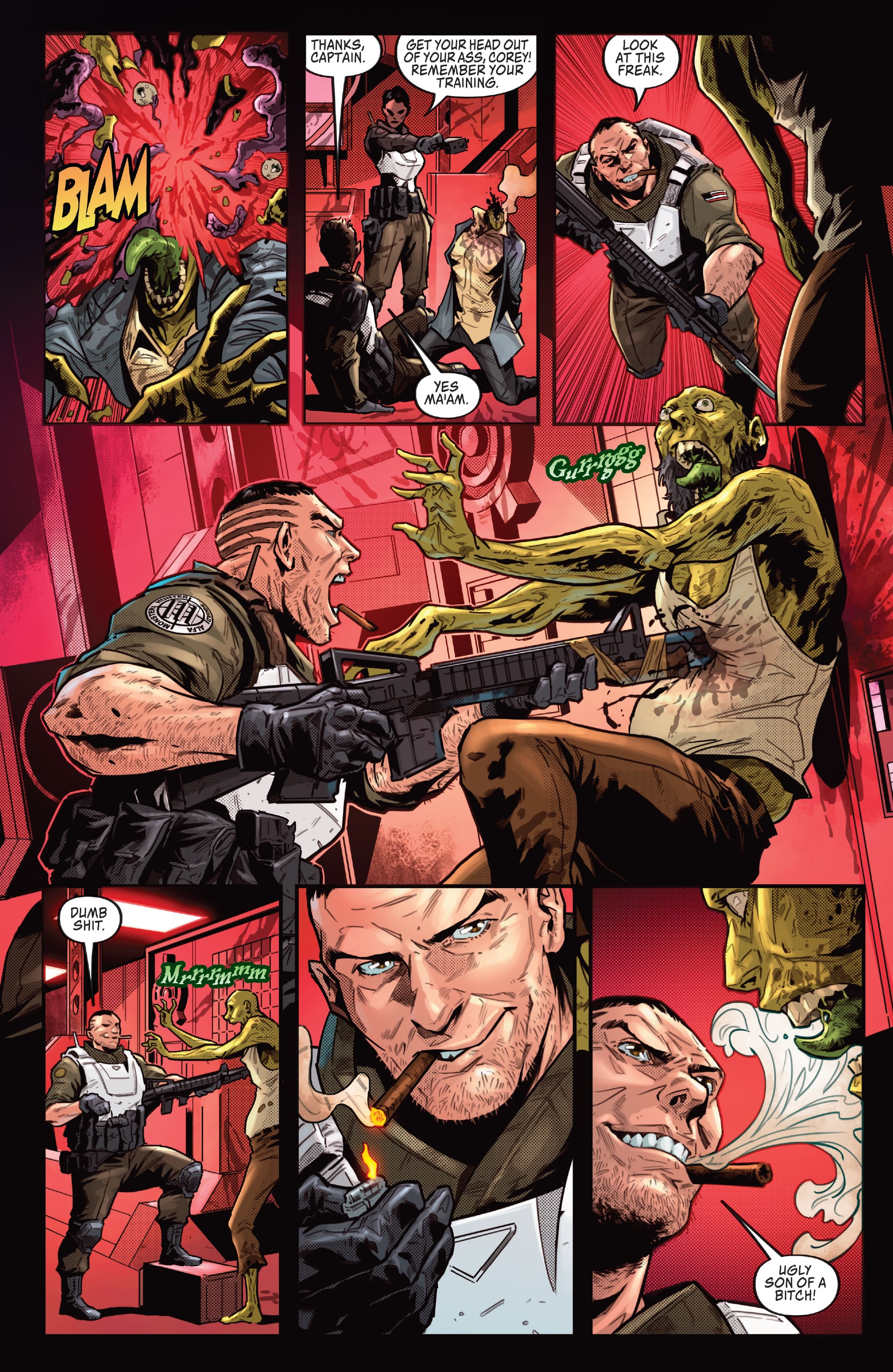 Read online All Guts, No Glory comic -  Issue #1 - 5
