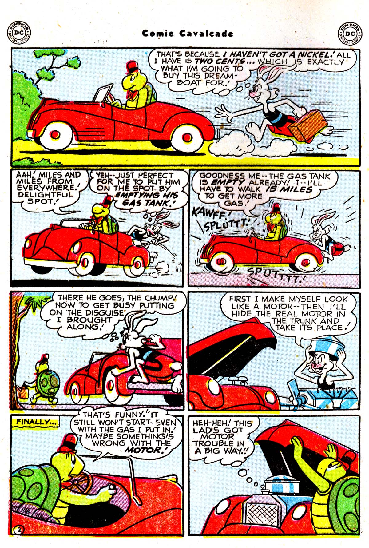 Read online Comic Cavalcade comic -  Issue #48 - 14