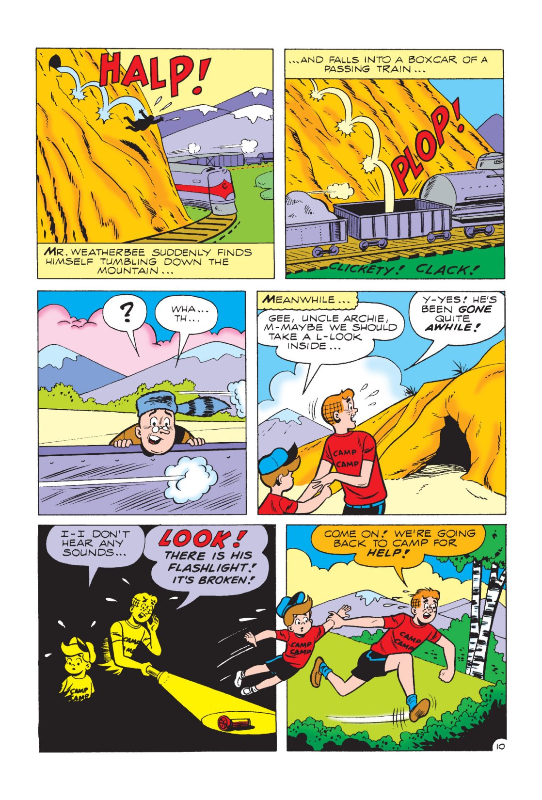 Read online Archie's Camp Tales comic -  Issue # TPB - 56