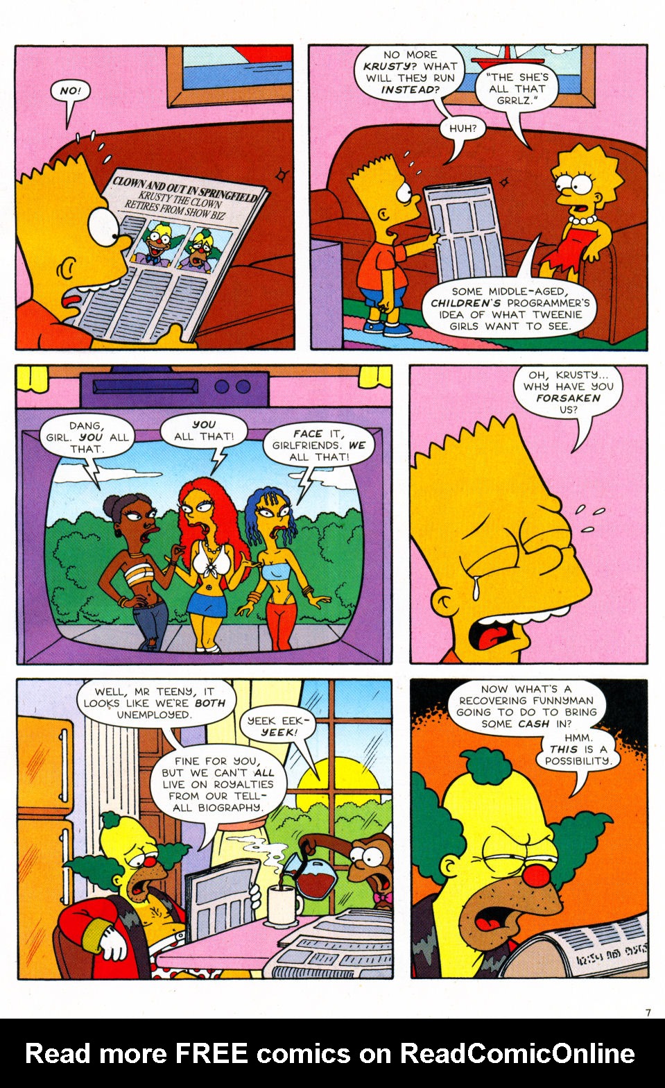 Read online Simpsons Comics comic -  Issue #115 - 7