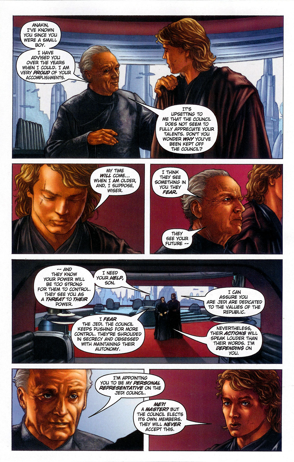 Read online Star Wars: Episode III - Revenge Of The Sith comic -  Issue #2 - 7