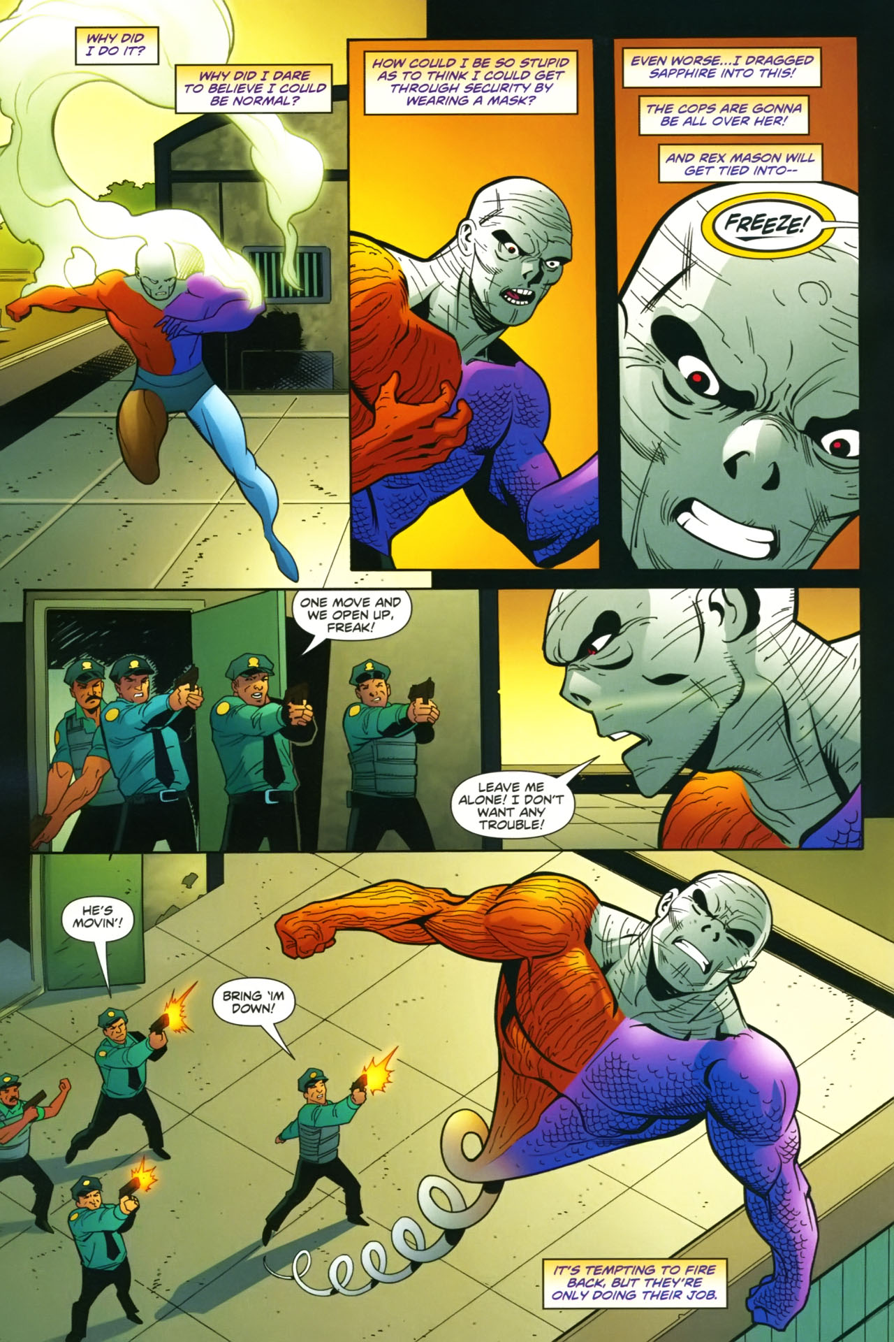Read online Metamorpho: Year One comic -  Issue #4 - 11