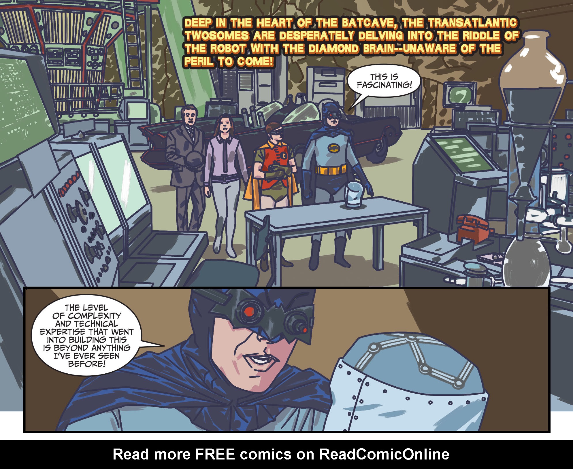 Read online Batman '66 Meets Steed and Mrs Peel comic -  Issue #5 - 4