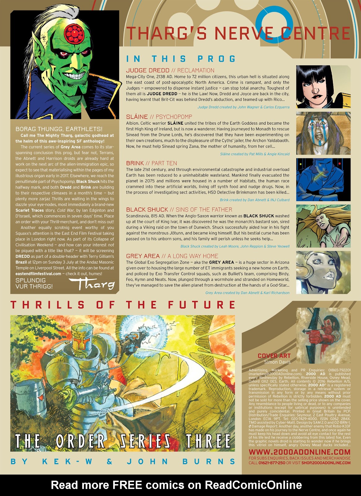 2000 AD issue 1987 - Page 2