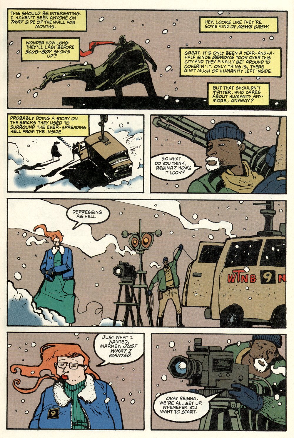 Read online Ted McKeever's Metropol AD comic -  Issue #1 - 5
