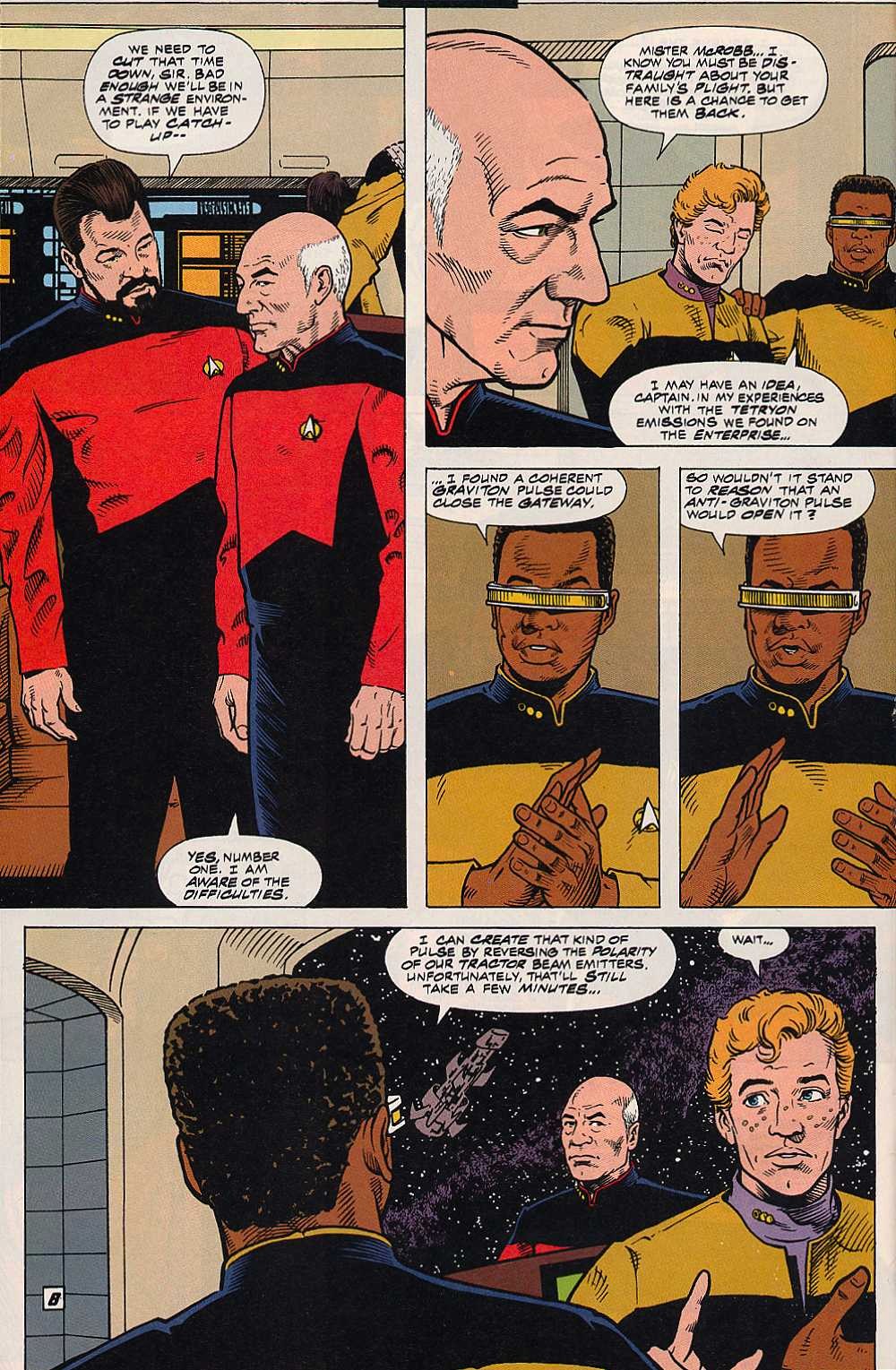 Read online Star Trek: The Next Generation (1989) comic -  Issue #78 - 8