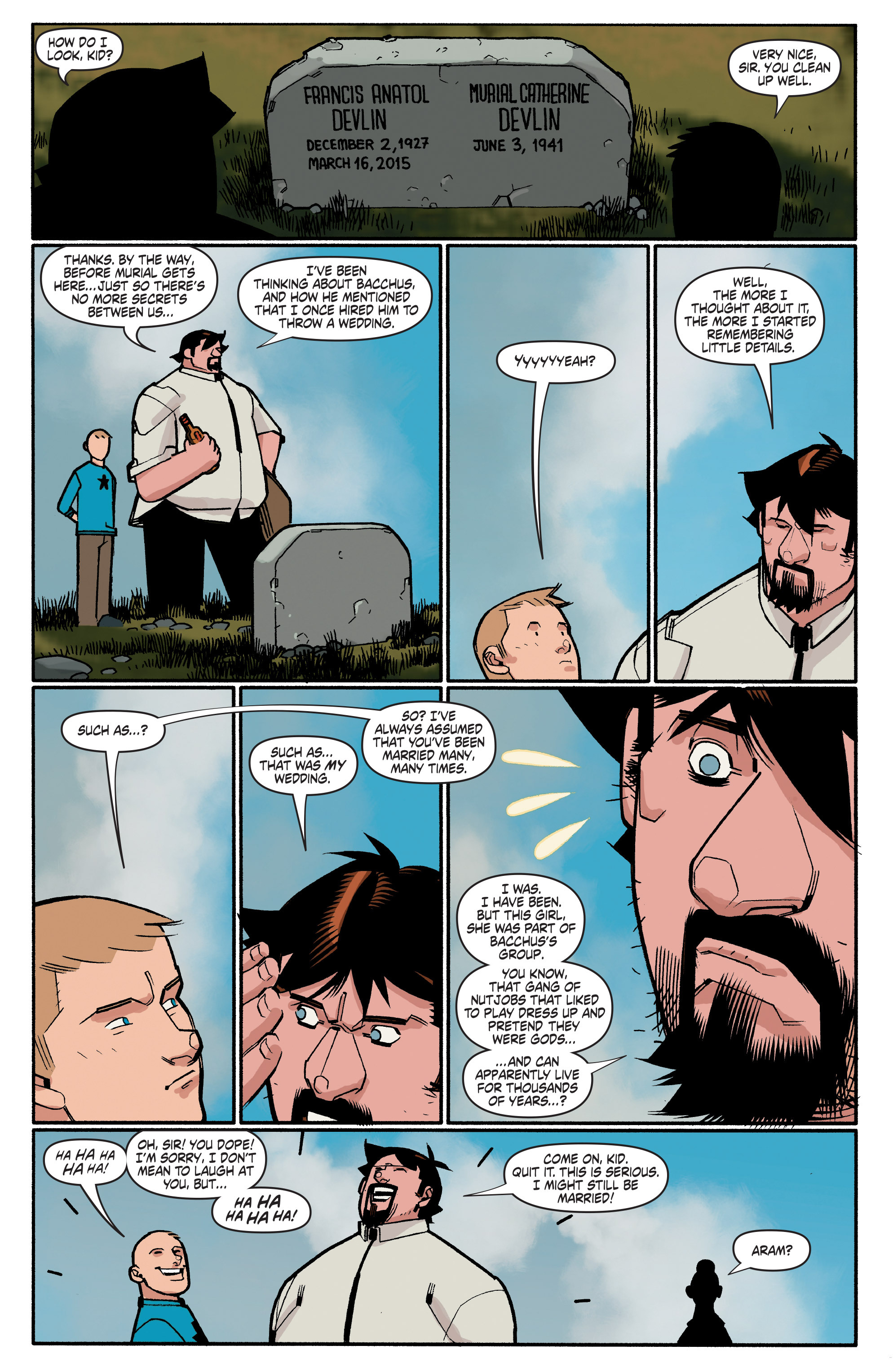 Read online A&A: The Adventures of Archer & Armstrong comic -  Issue #4 - 22