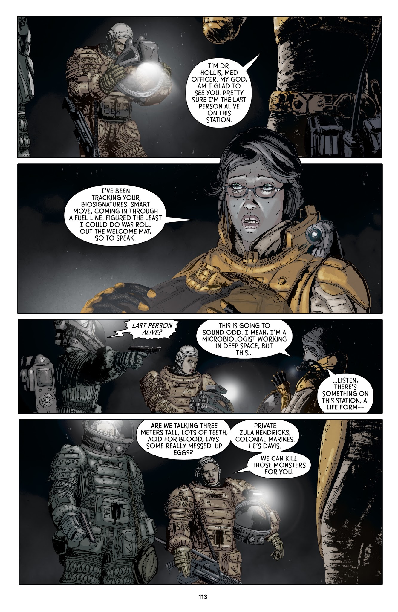 Read online Aliens: Defiance comic -  Issue # _TPB 1 - 110