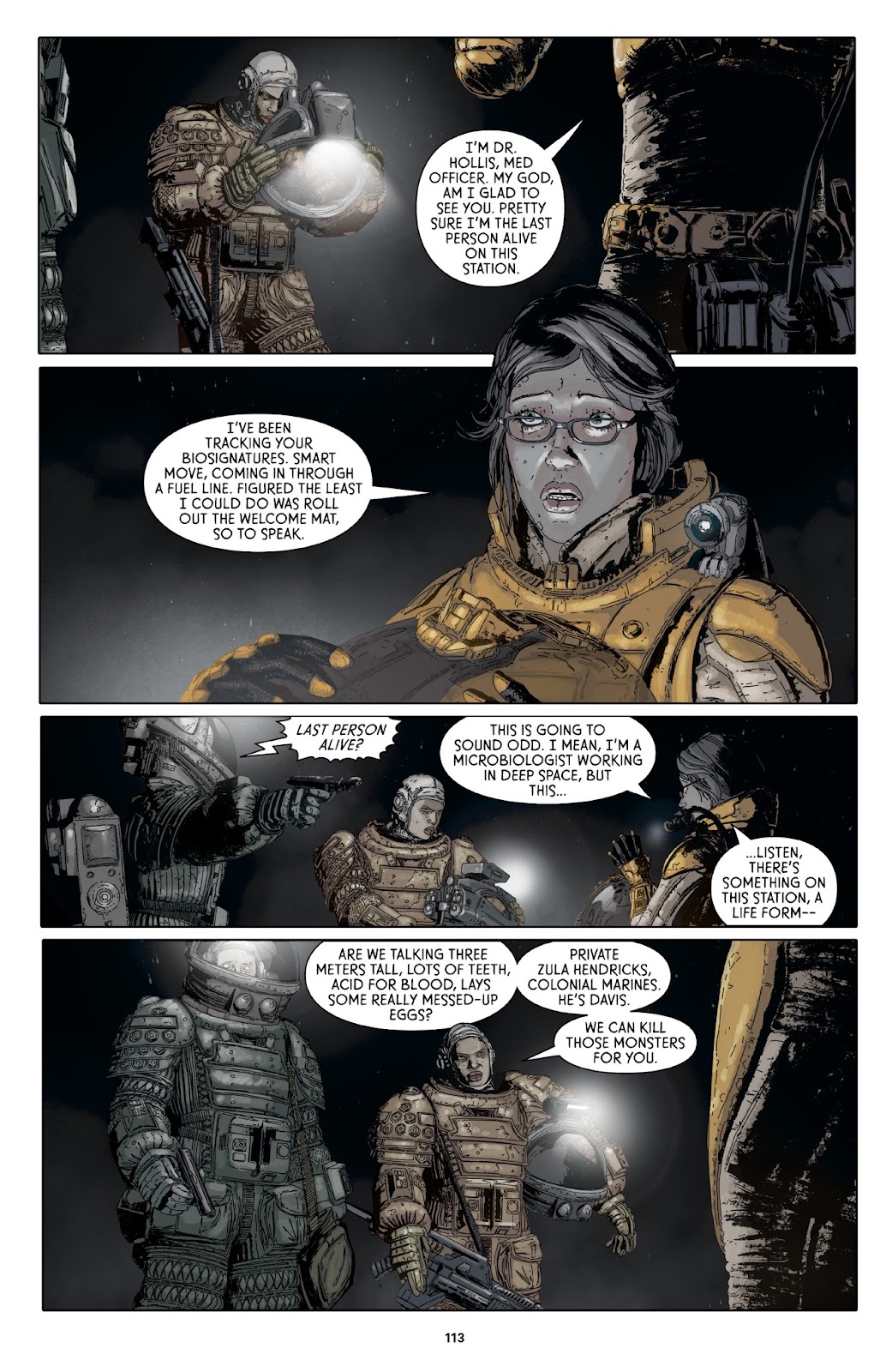 Aliens: Defiance issue TPB 1 - Page 110