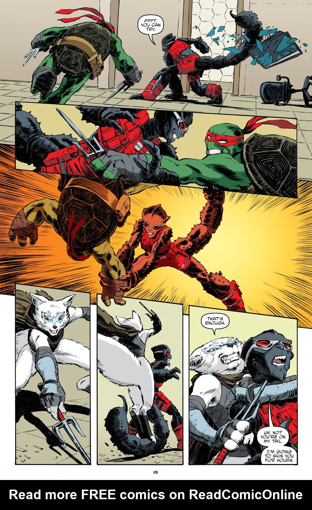 Read online Teenage Mutant Ninja Turtles: The IDW Collection comic -  Issue # TPB 10 (Part 1) - 21