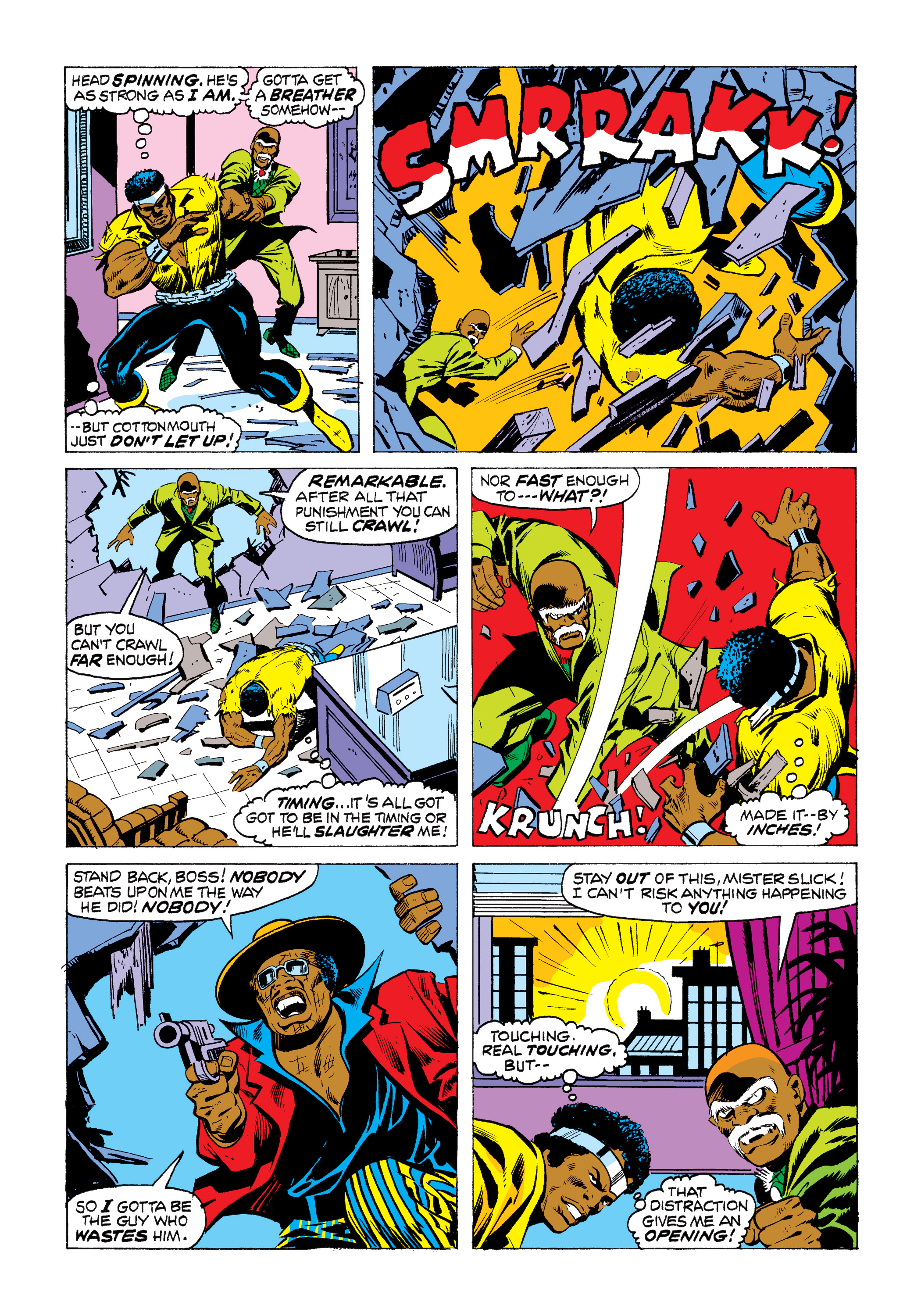 Read online Marvel Masterworks: Luke Cage, Power Man comic -  Issue # TPB 2 (Part 1) - 83