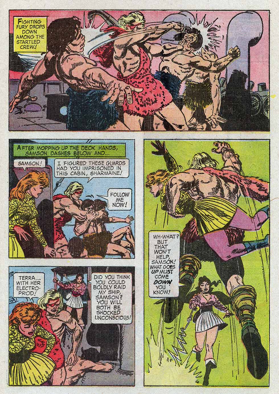 Read online Mighty Samson (1964) comic -  Issue #12 - 25