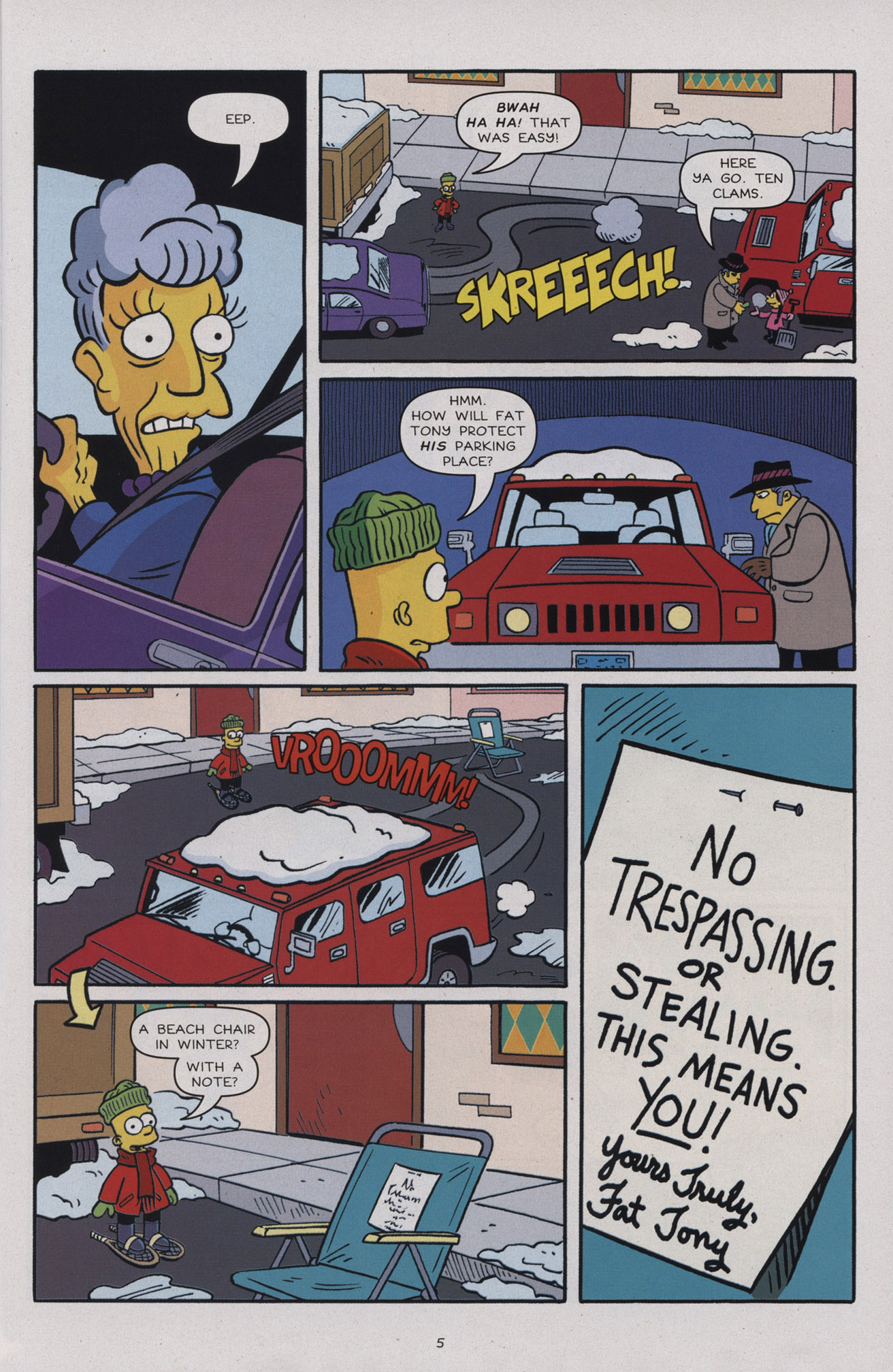 Read online The Simpsons Winter Wingding comic -  Issue #6 - 7