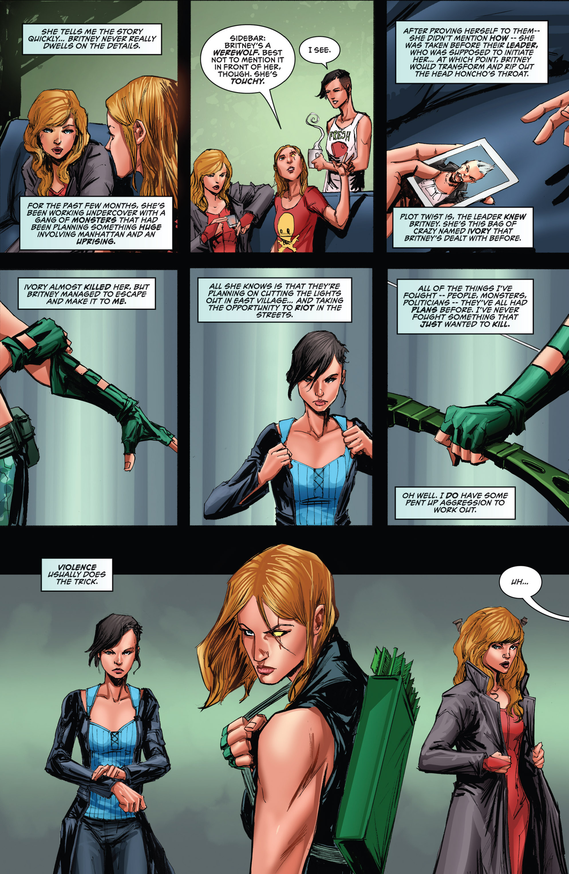 Read online Grimm Fairy Tales presents Robyn Hood (2014) comic -  Issue #4 - 13